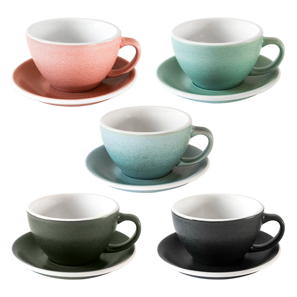 Ceramic Expresso Coffee Mug European Coffee Cup Saucer Set Latte Ca