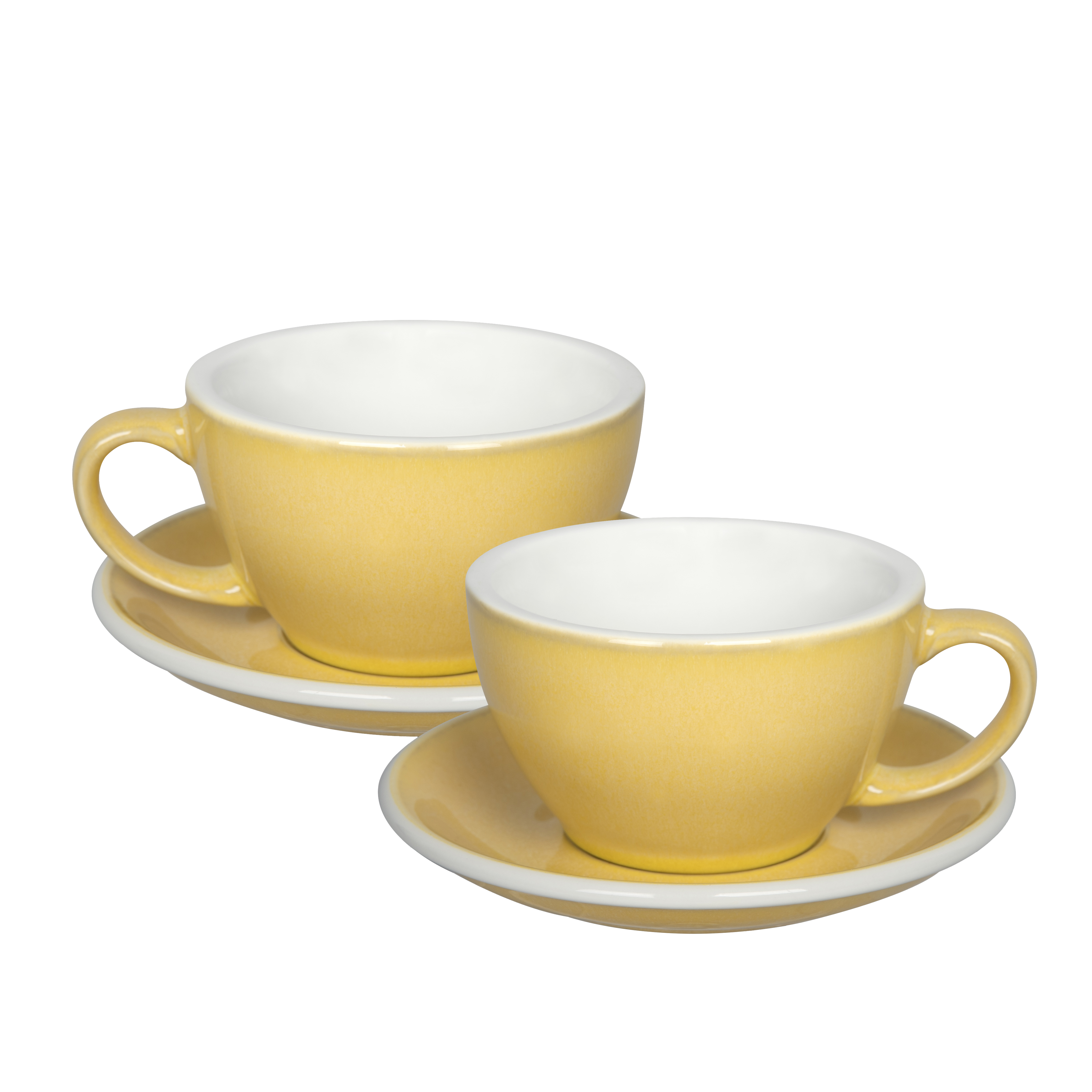 Set of 2 300ml Cafe Latte Cup & Saucer