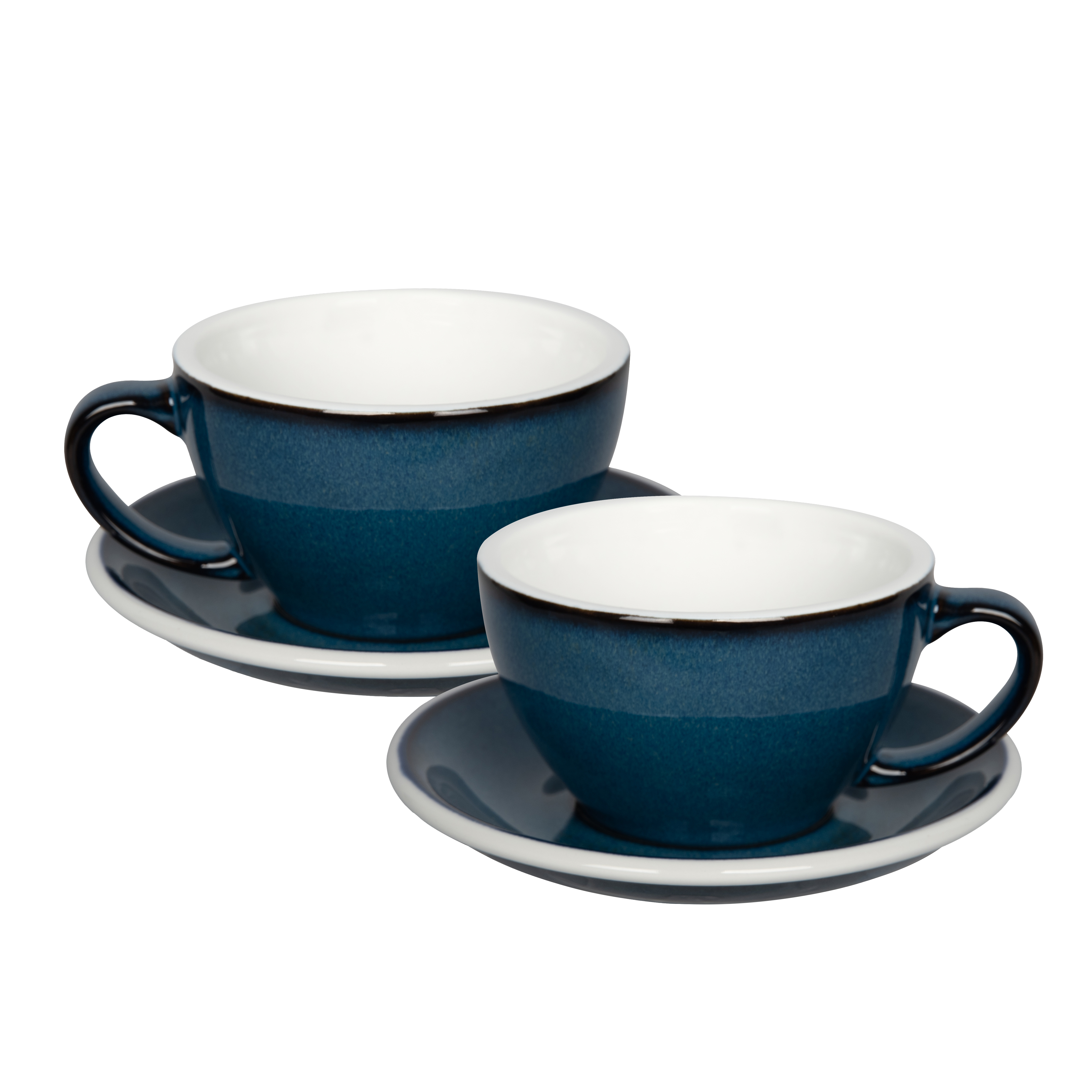 Set of 2 300ml Cafe Latte Cup & Saucer