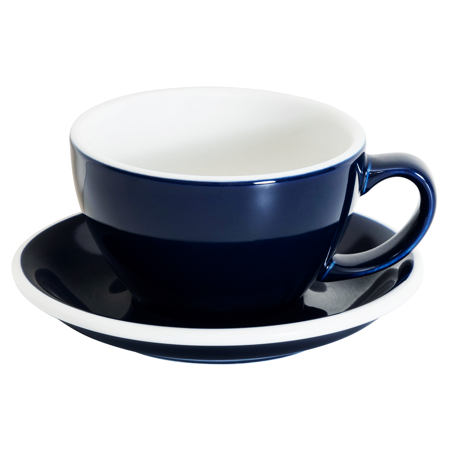 Set of 1 x 300ml Cafe Latte Cup and Saucer