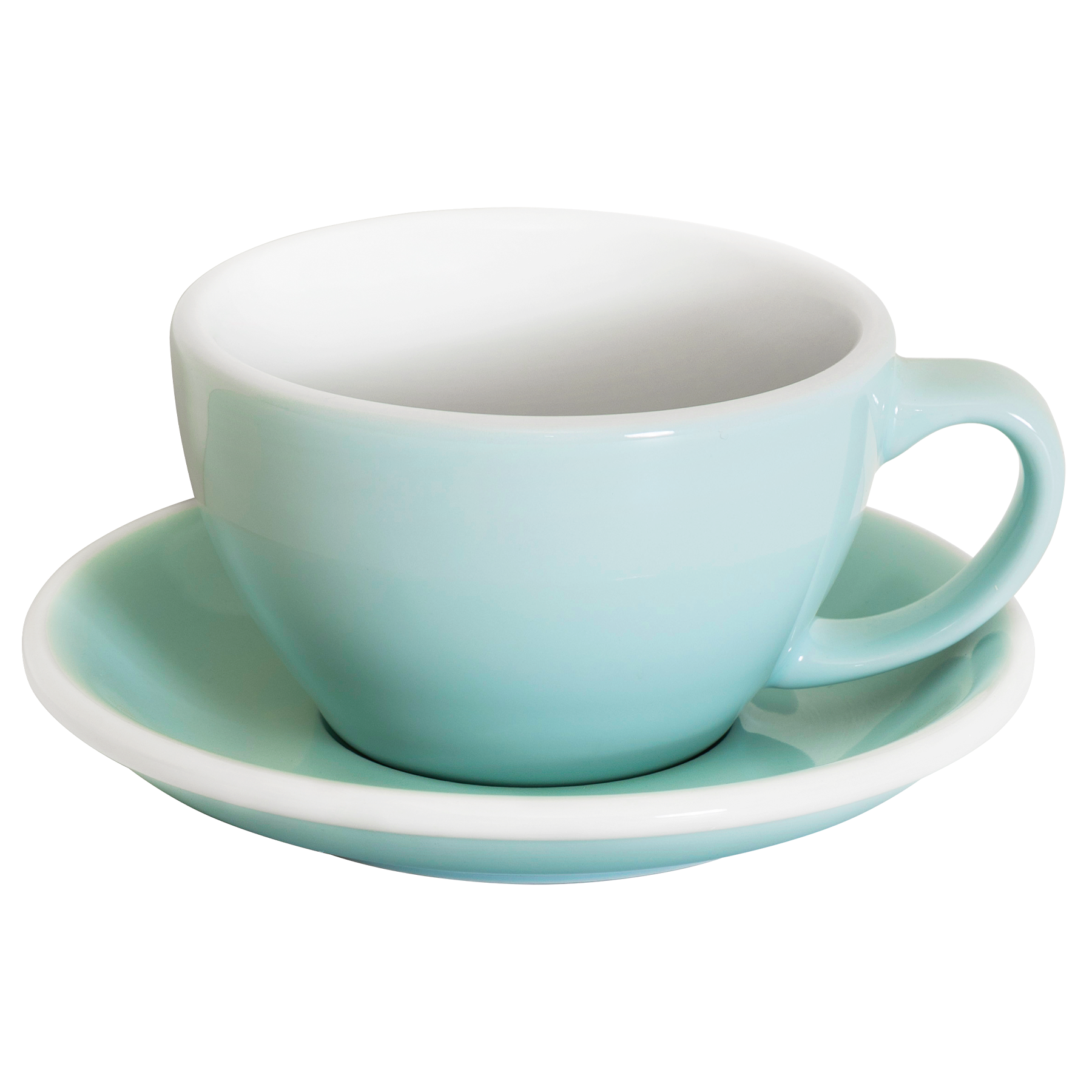 Set of 1 x 300ml Cafe Latte Cup and Saucer