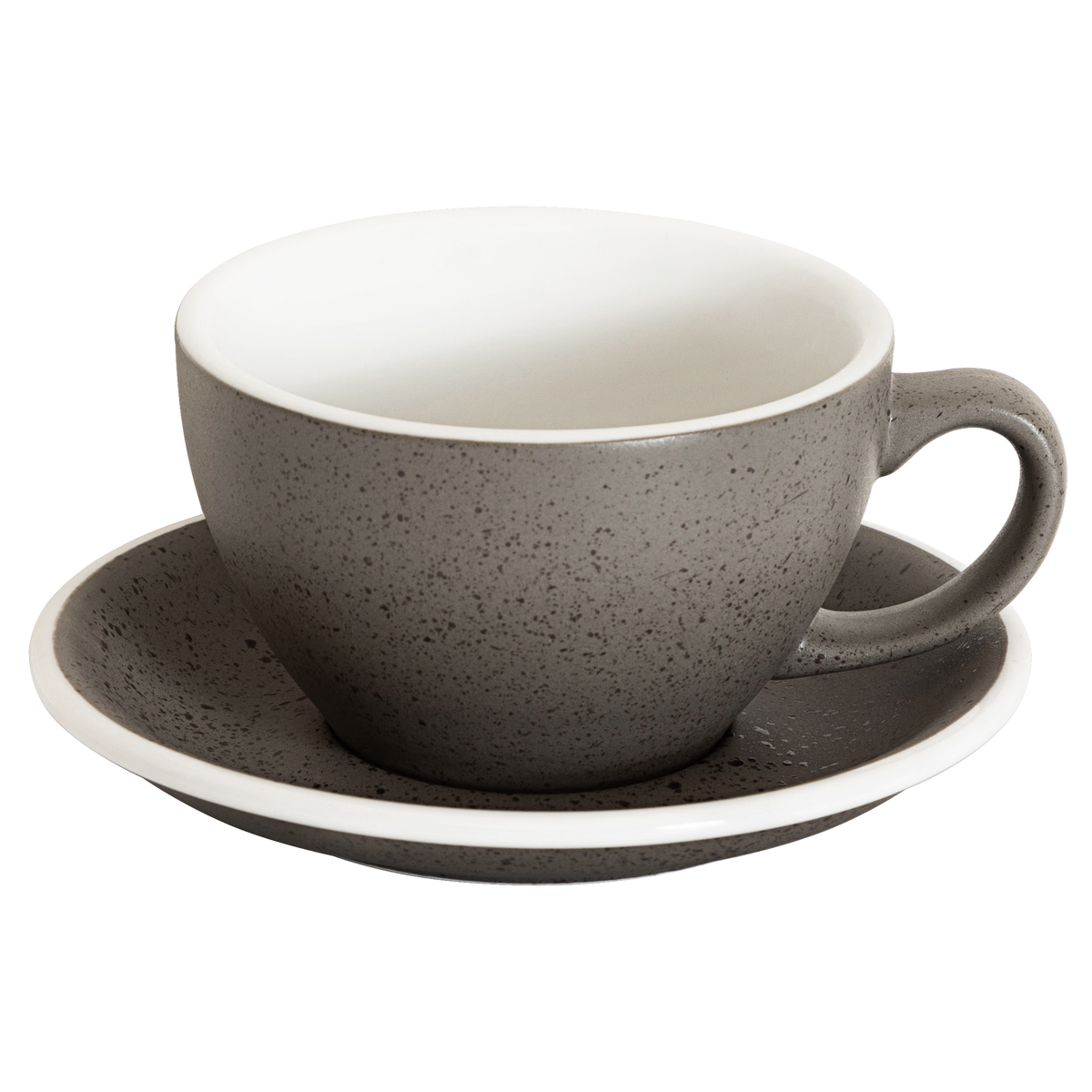 Set of 1 x 300ml Cafe Latte Cup and Saucer