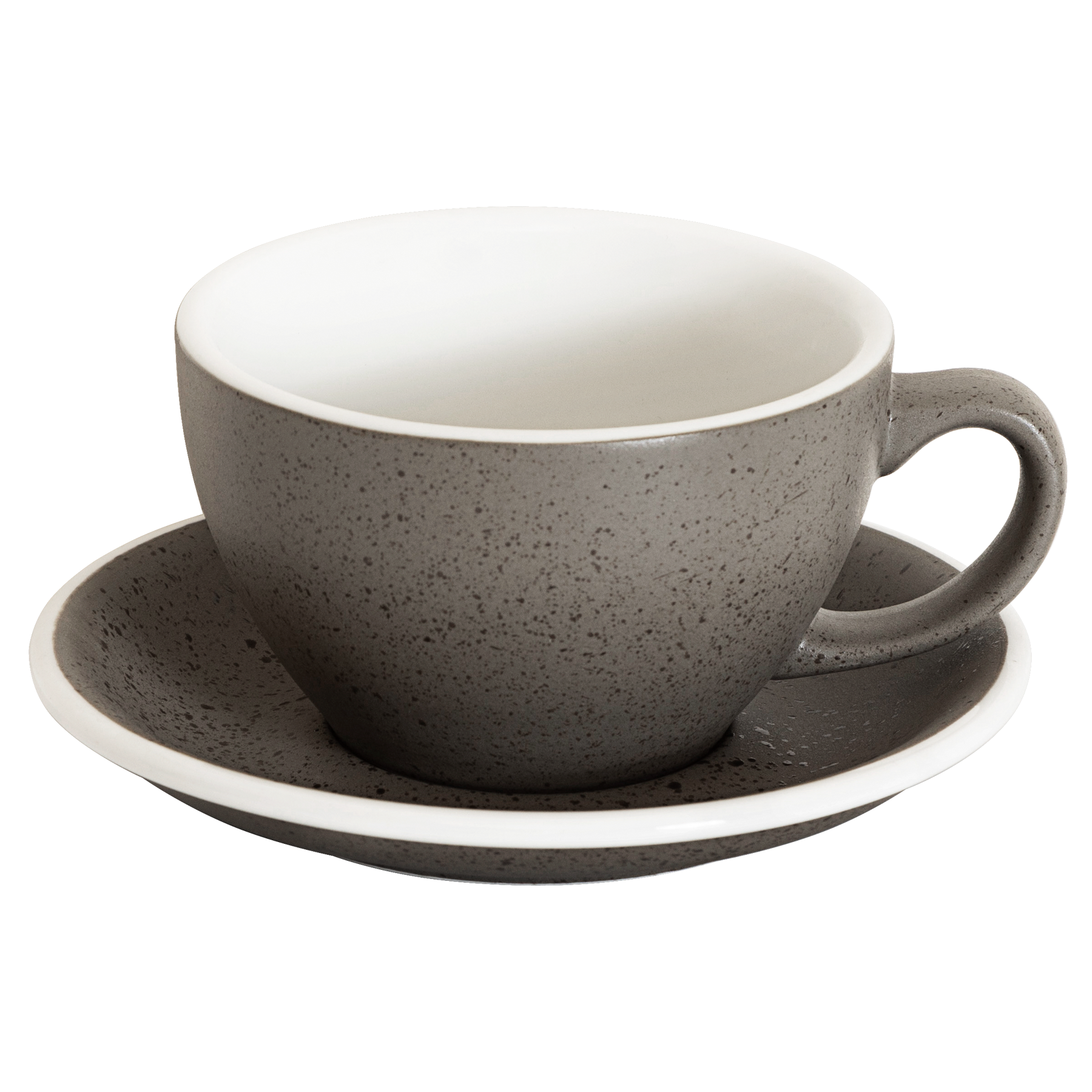 Set of 1 x 300ml Cafe Latte Cup and Saucer