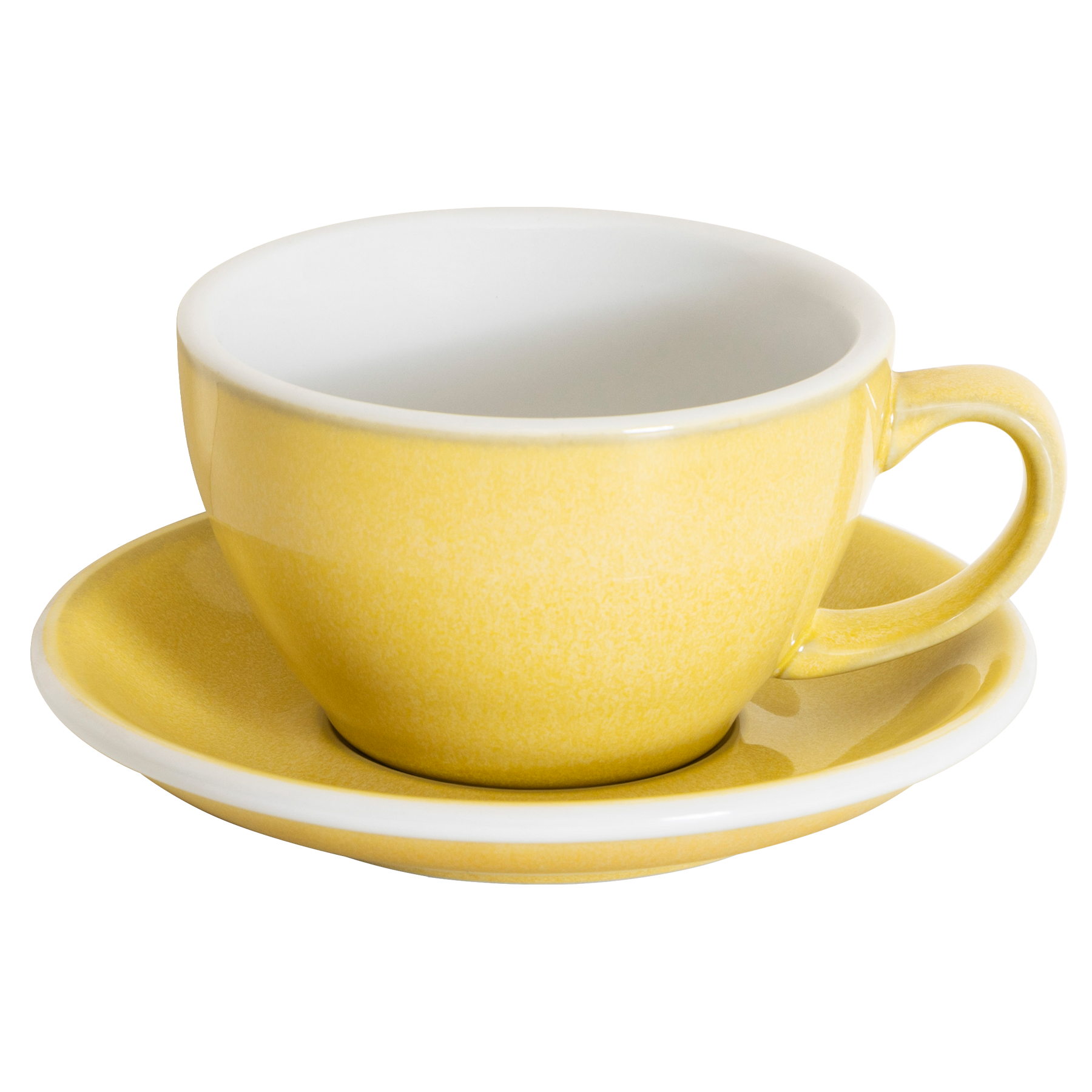 Set of 1 x 300ml Cafe Latte Cup and Saucer