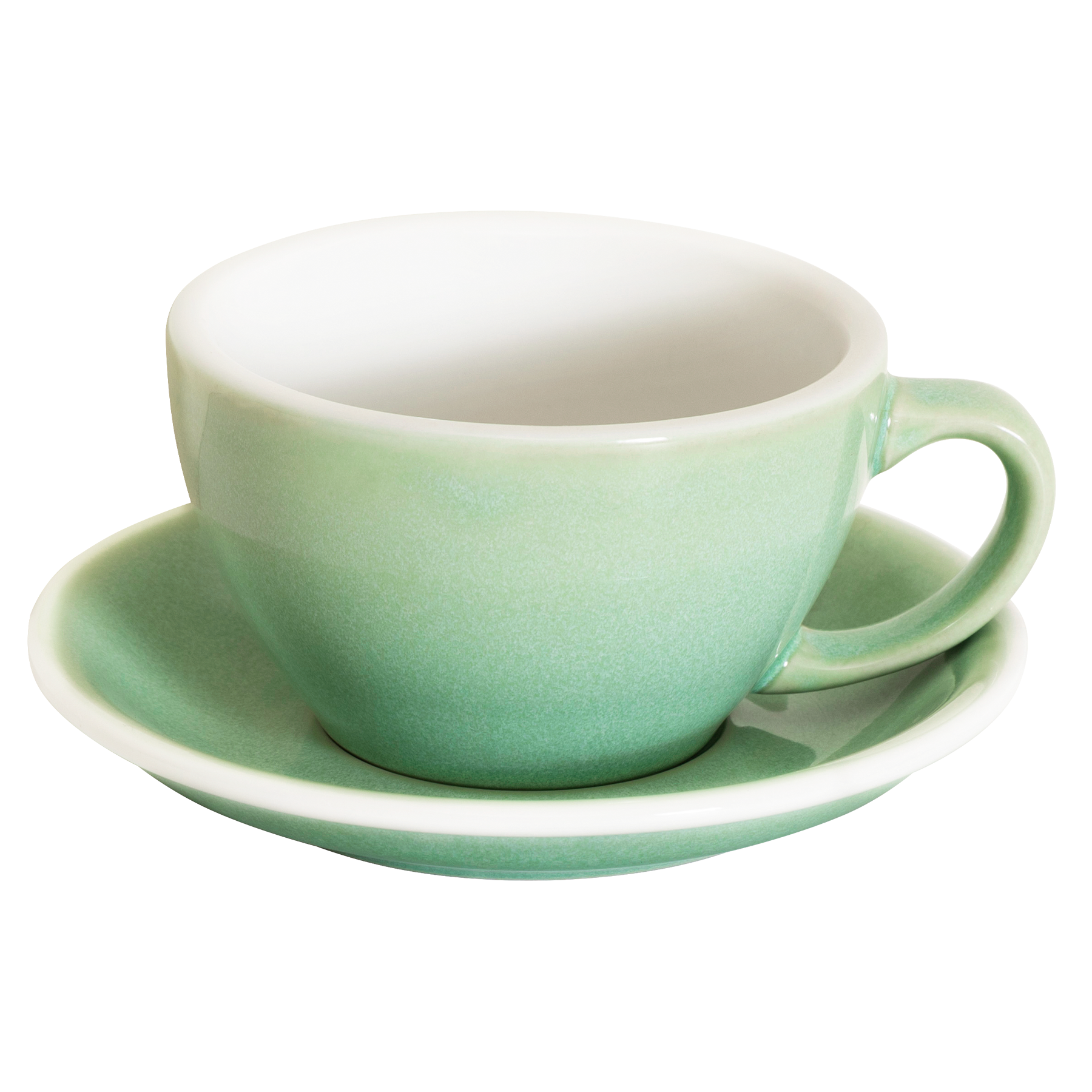 Set of 1 x 300ml Cafe Latte Cup and Saucer