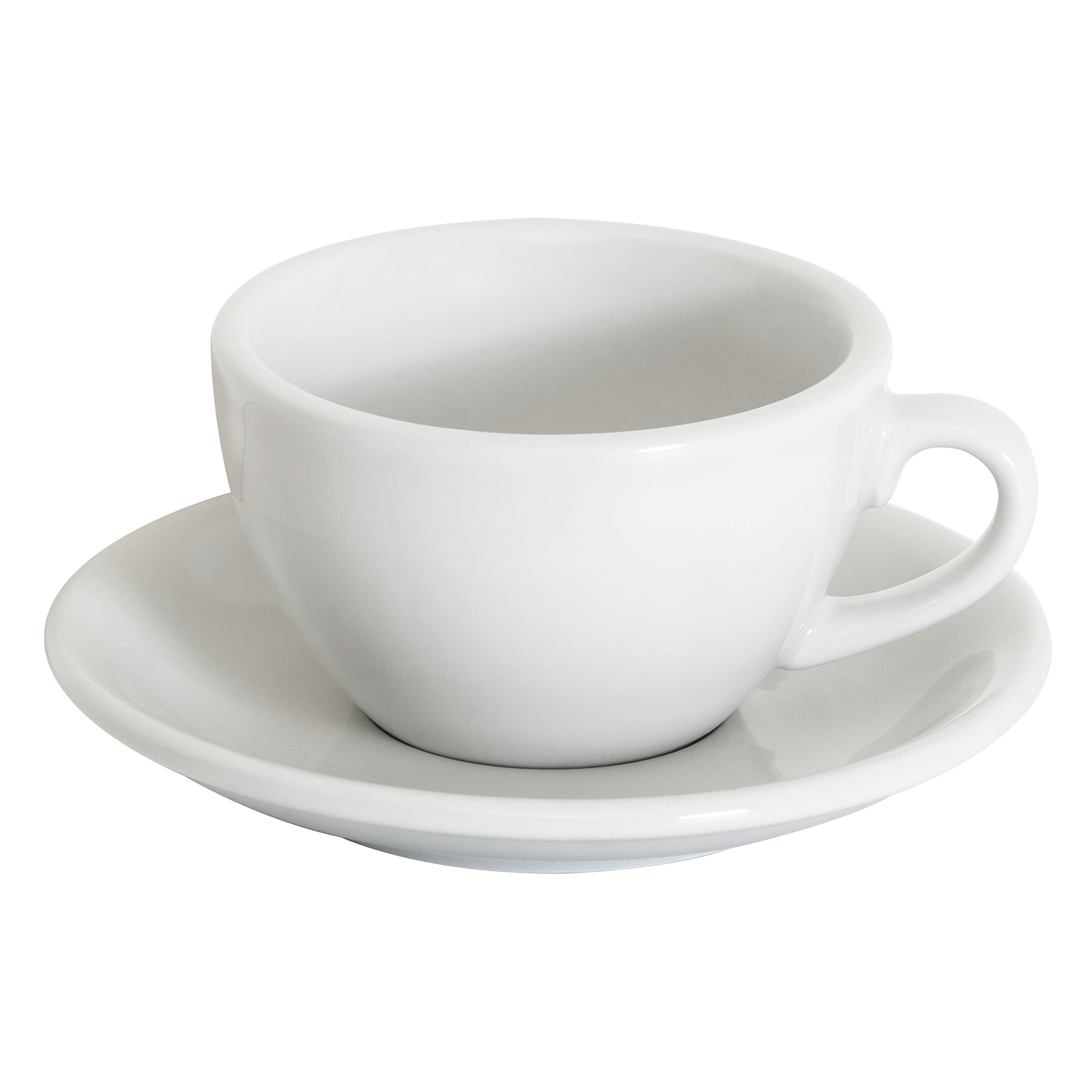 Set of 1 x 250ml Cappuccino Cup and Saucer