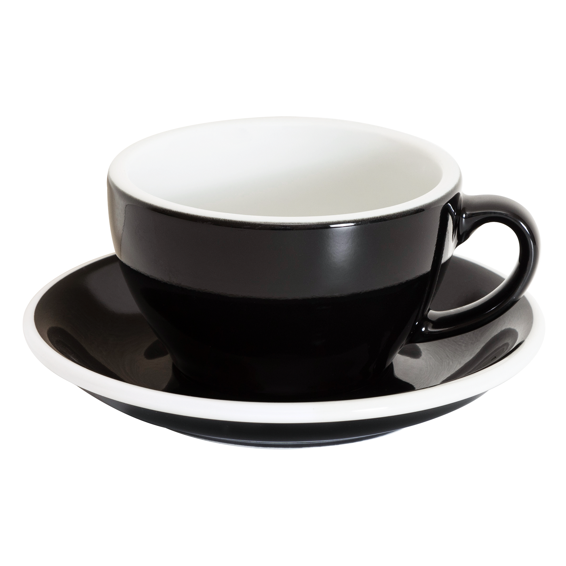 Set of 1 x 250ml Cappuccino Cup and Saucer