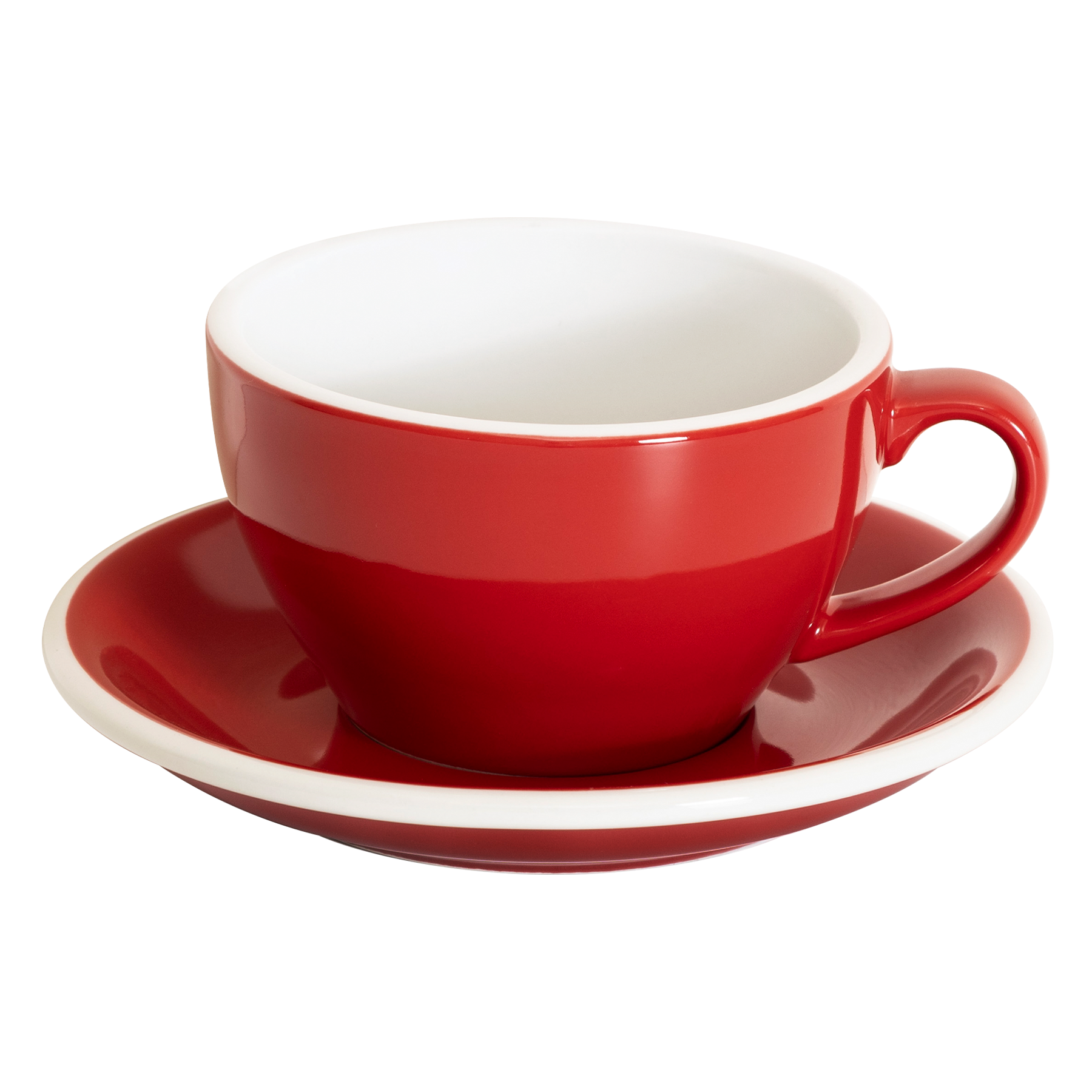 Set of 1 x 250ml Cappuccino Cup and Saucer