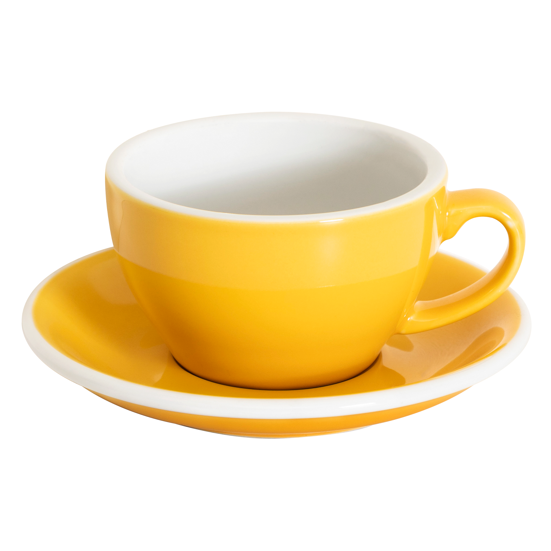 Set of 1 x 250ml Cappuccino Cup and Saucer