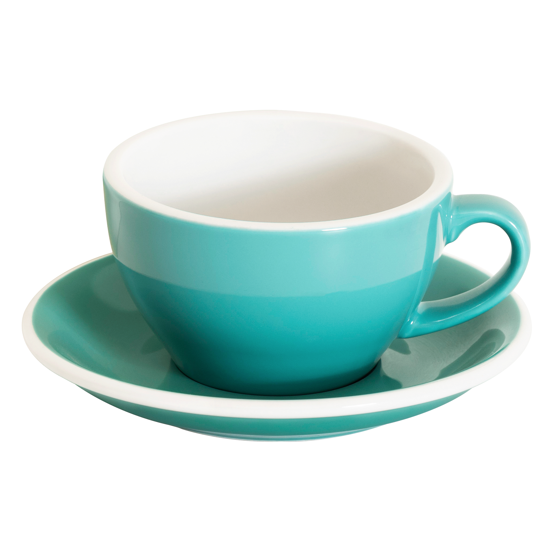 Set of 1 x 250ml Cappuccino Cup and Saucer