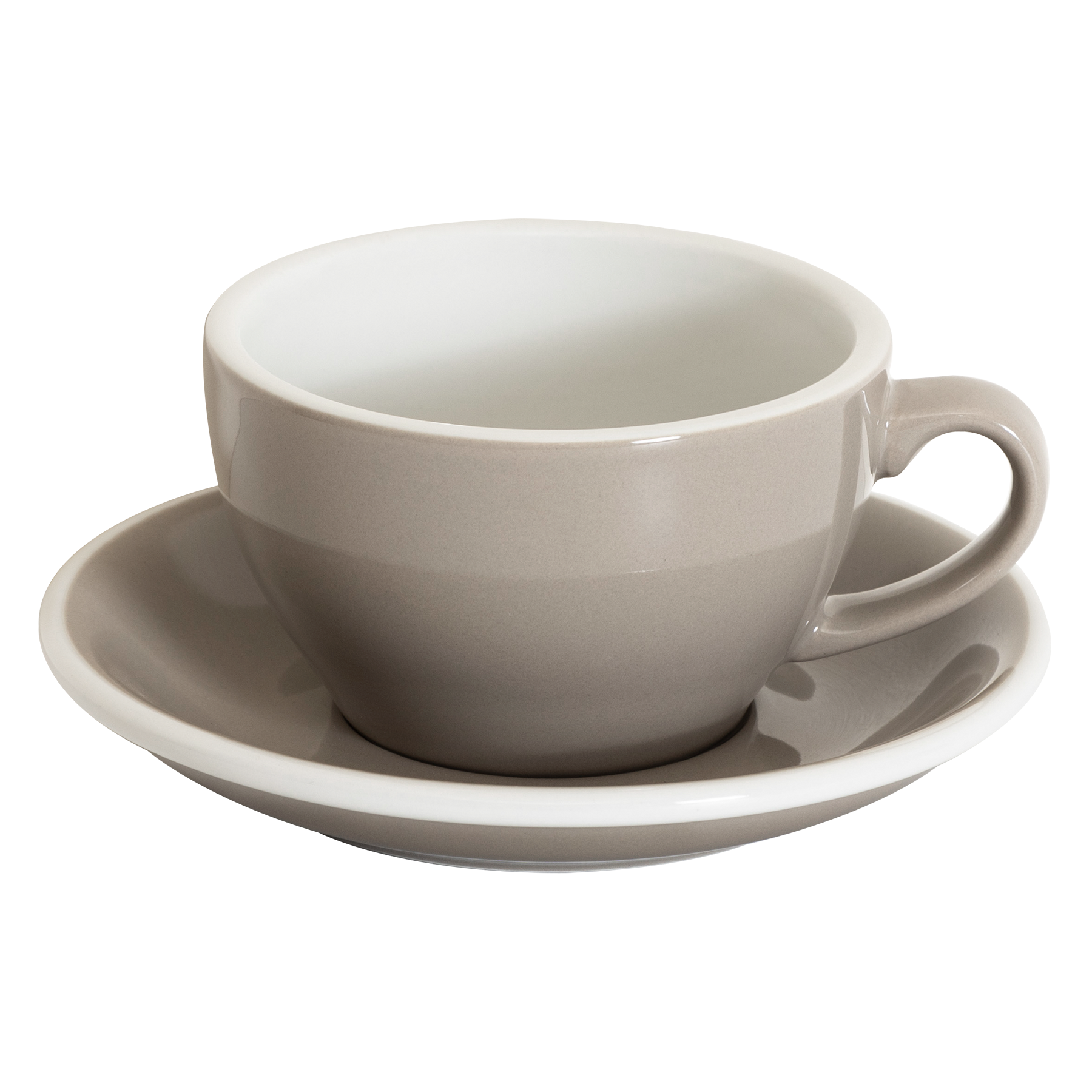 Set of 1 x 250ml Cappuccino Cup and Saucer