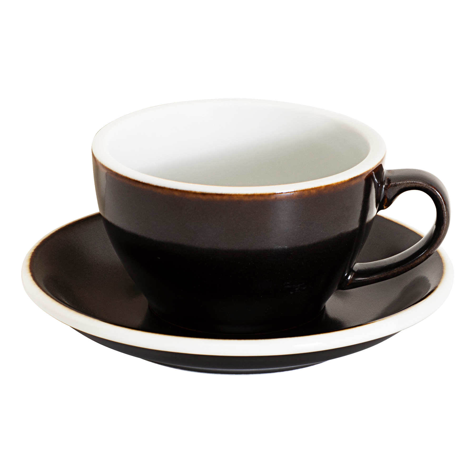 Set of 1 x 250ml Cappuccino Cup and Saucer