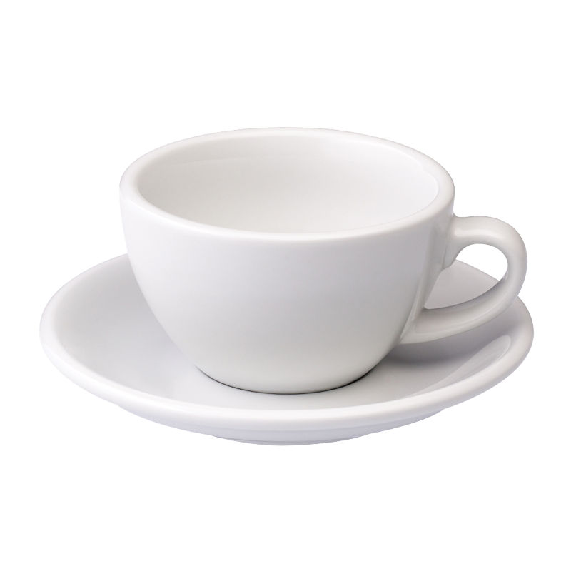 Egg Set of 1 200ml Cappuccino Cup & Saucer