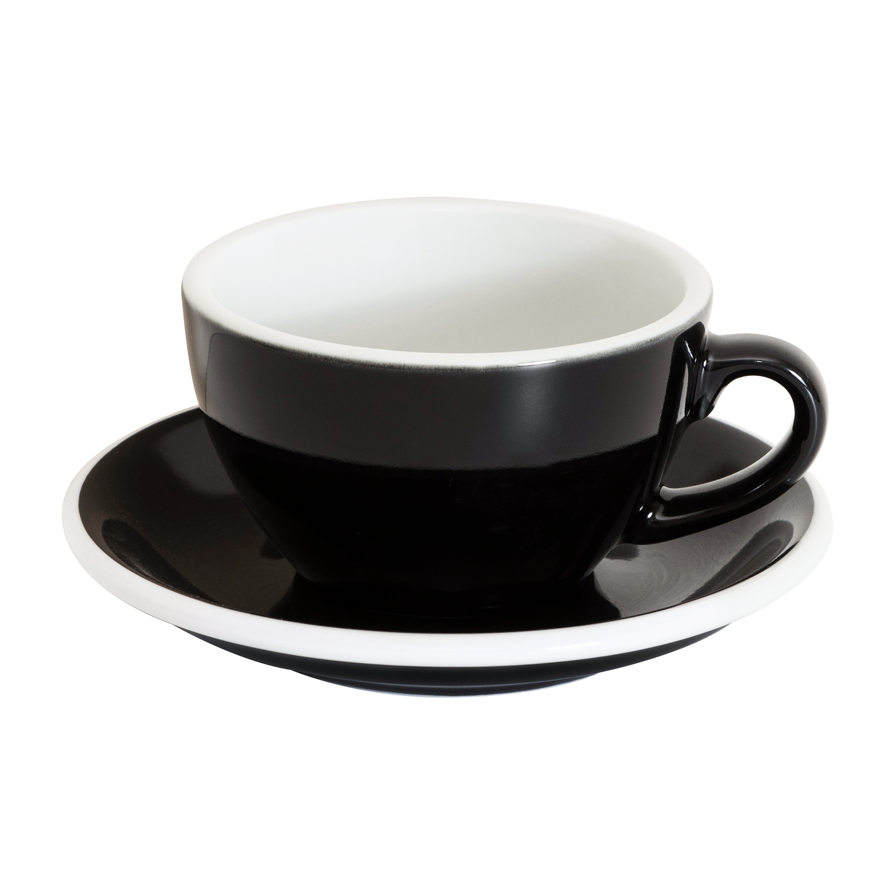 Set of 1 x 200ml Cappuccino Cup and Saucer