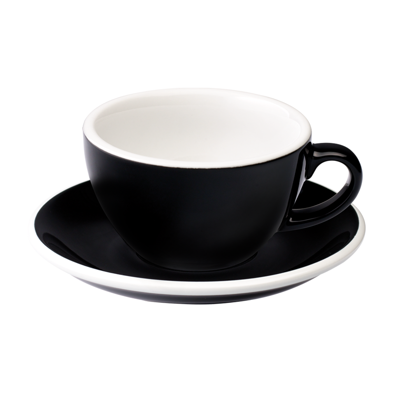 Egg Set of 1 200ml Cappuccino Cup & Saucer