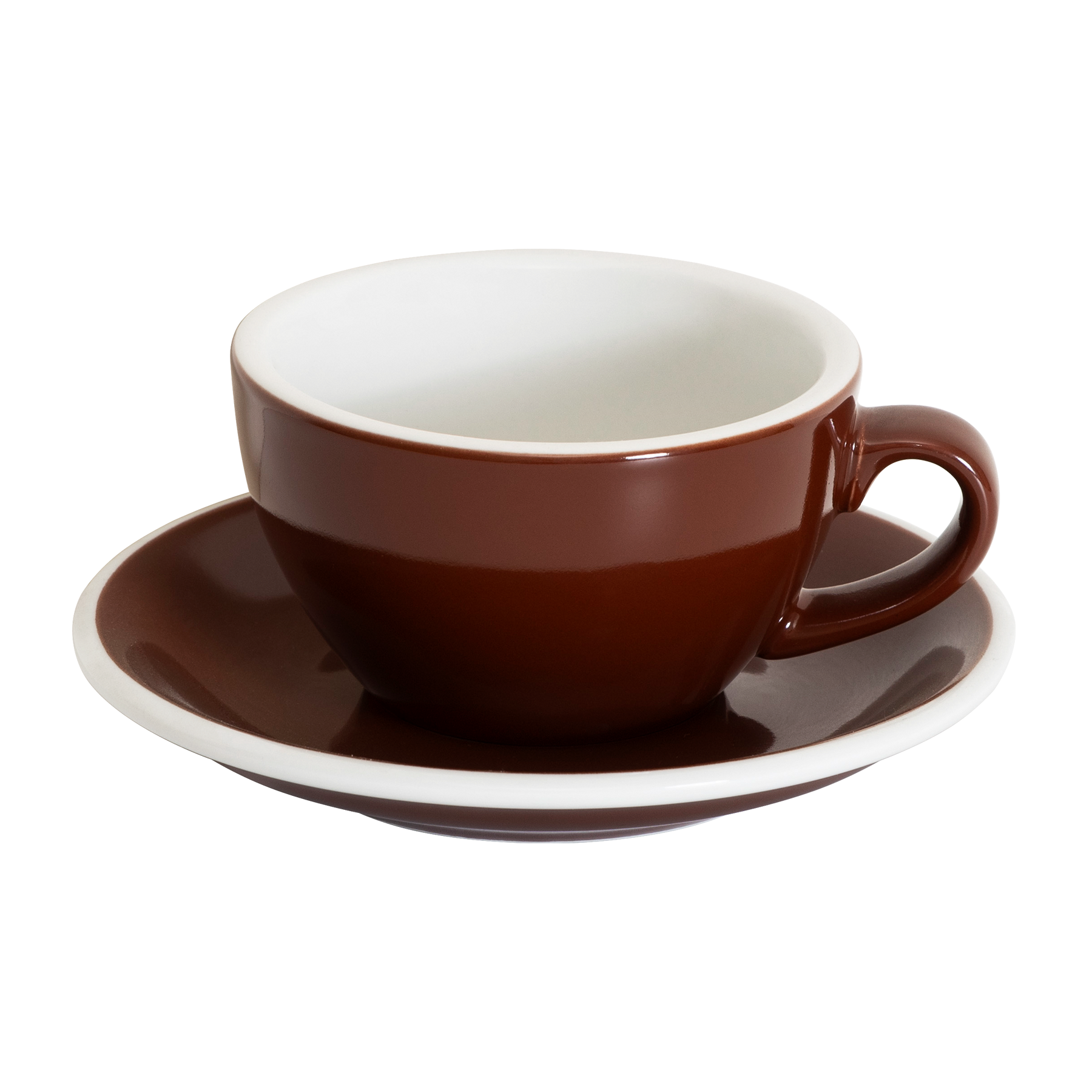 Set of 1 x 200ml Cappuccino Cup and Saucer