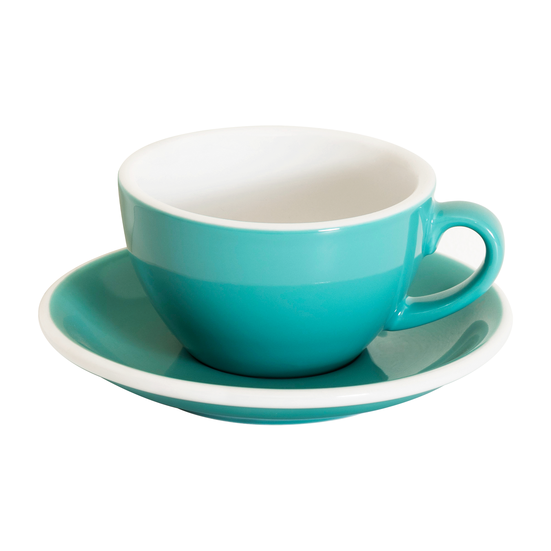 Set of 1 x 200ml Cappuccino Cup and Saucer