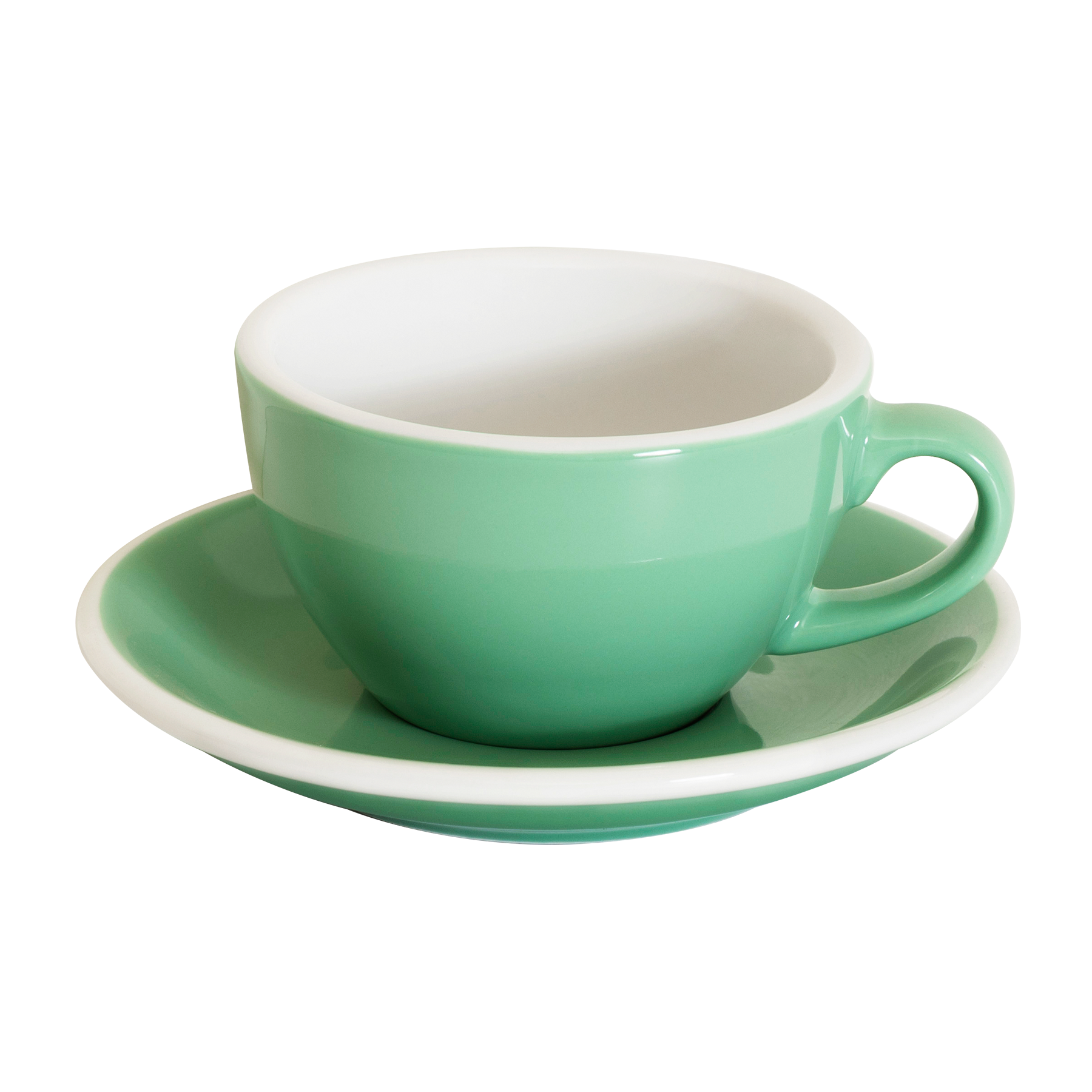 Set of 1 x 200ml Cappuccino Cup and Saucer