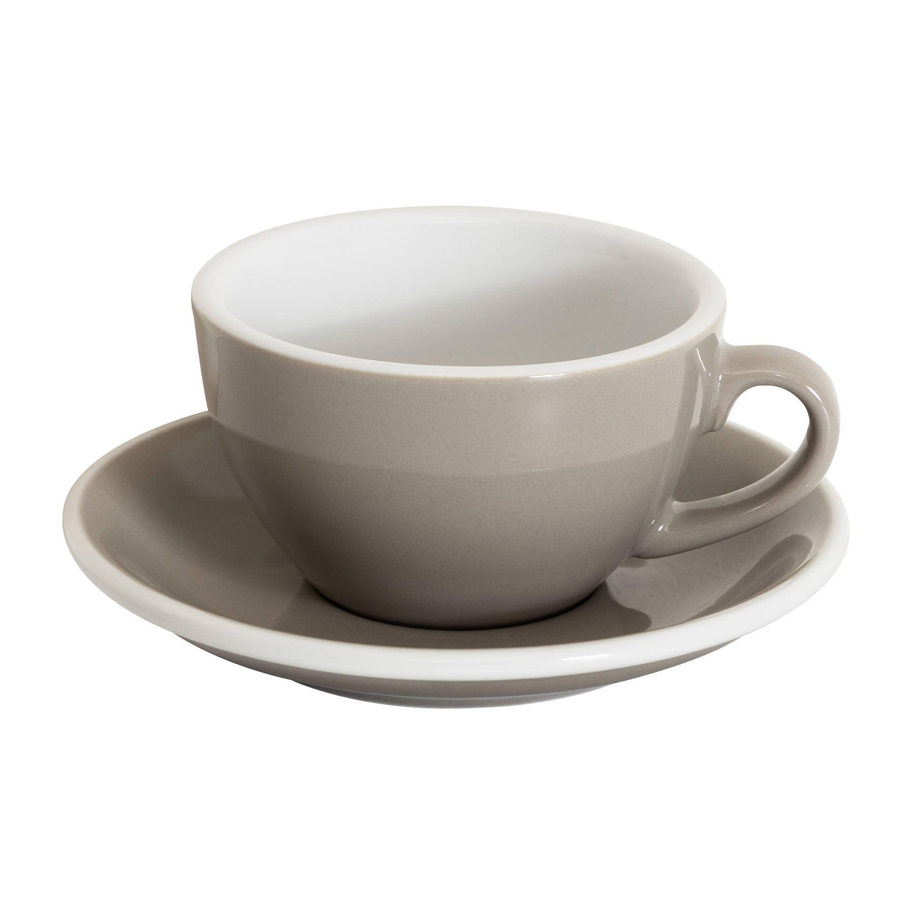 Set of 1 x 200ml Cappuccino Cup and Saucer