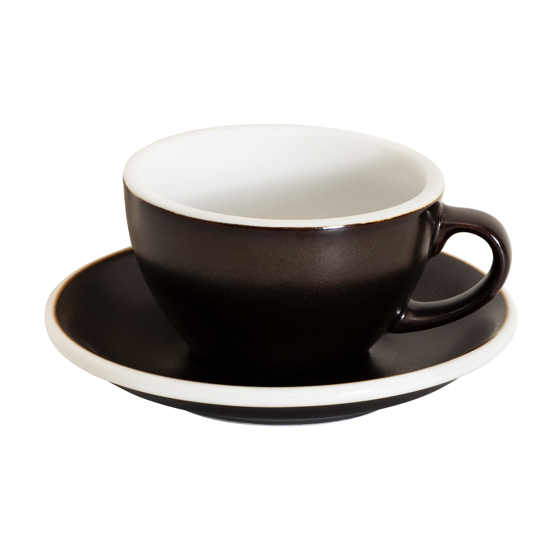 Set of 1 x 200ml Cappuccino Cup and Saucer