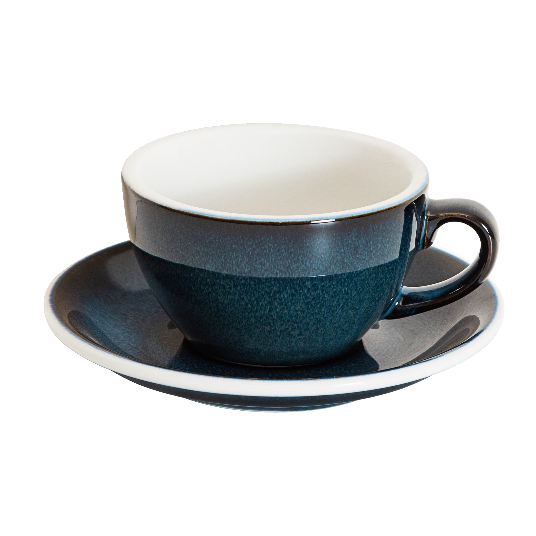 Set of 1 x 200ml Cappuccino Cup and Saucer