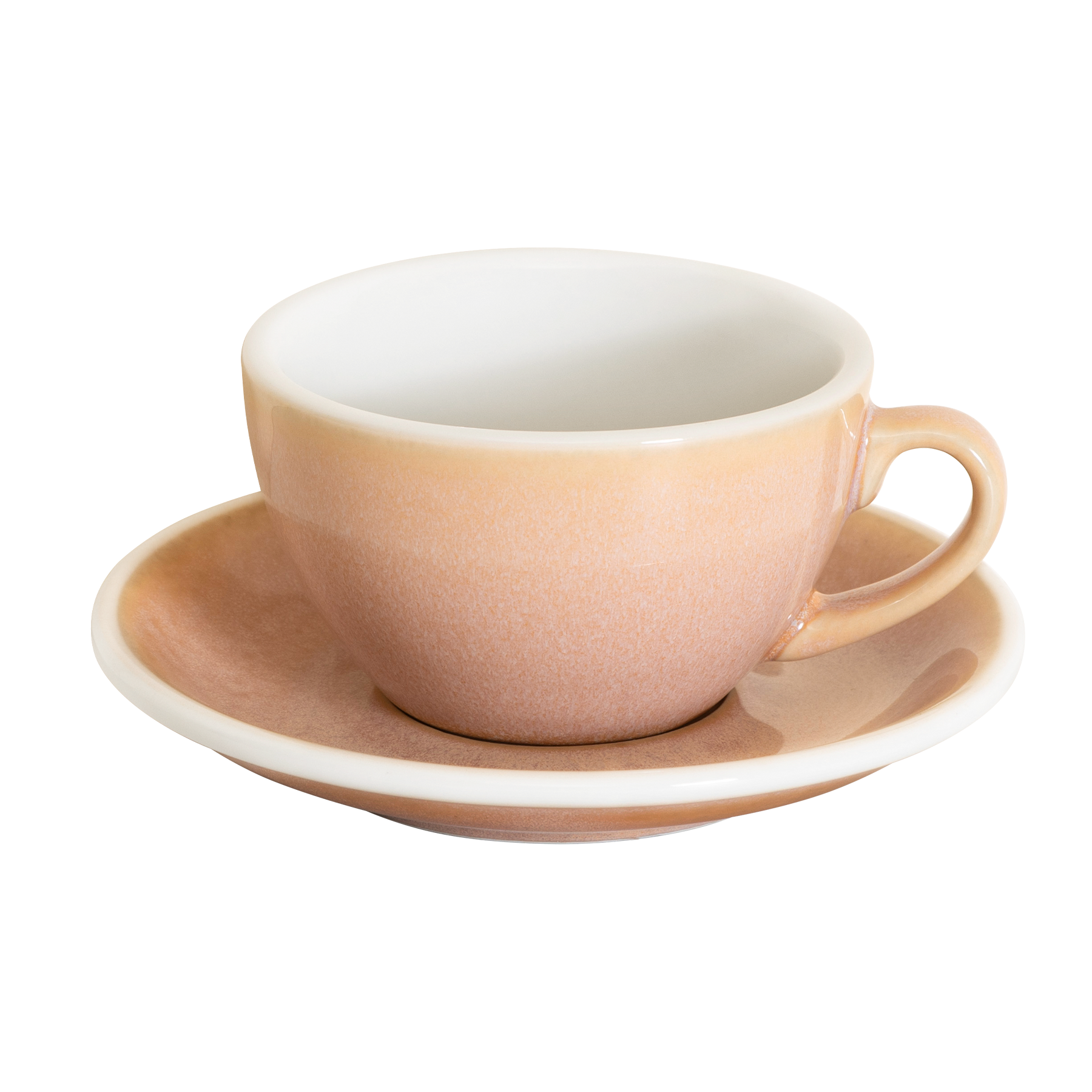 Set of 1 x 200ml Cappuccino Cup and Saucer