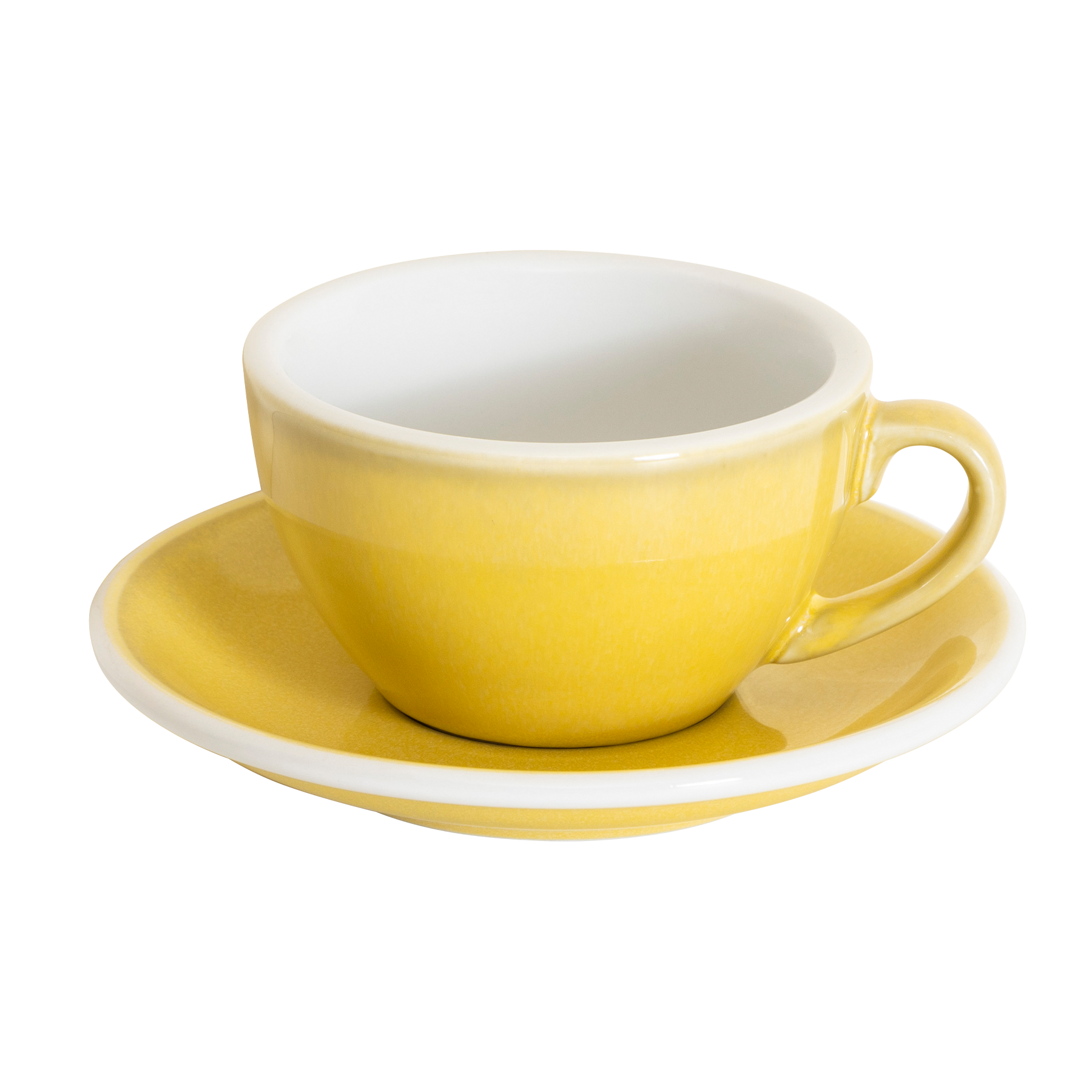 Set of 1 x 200ml Cappuccino Cup and Saucer