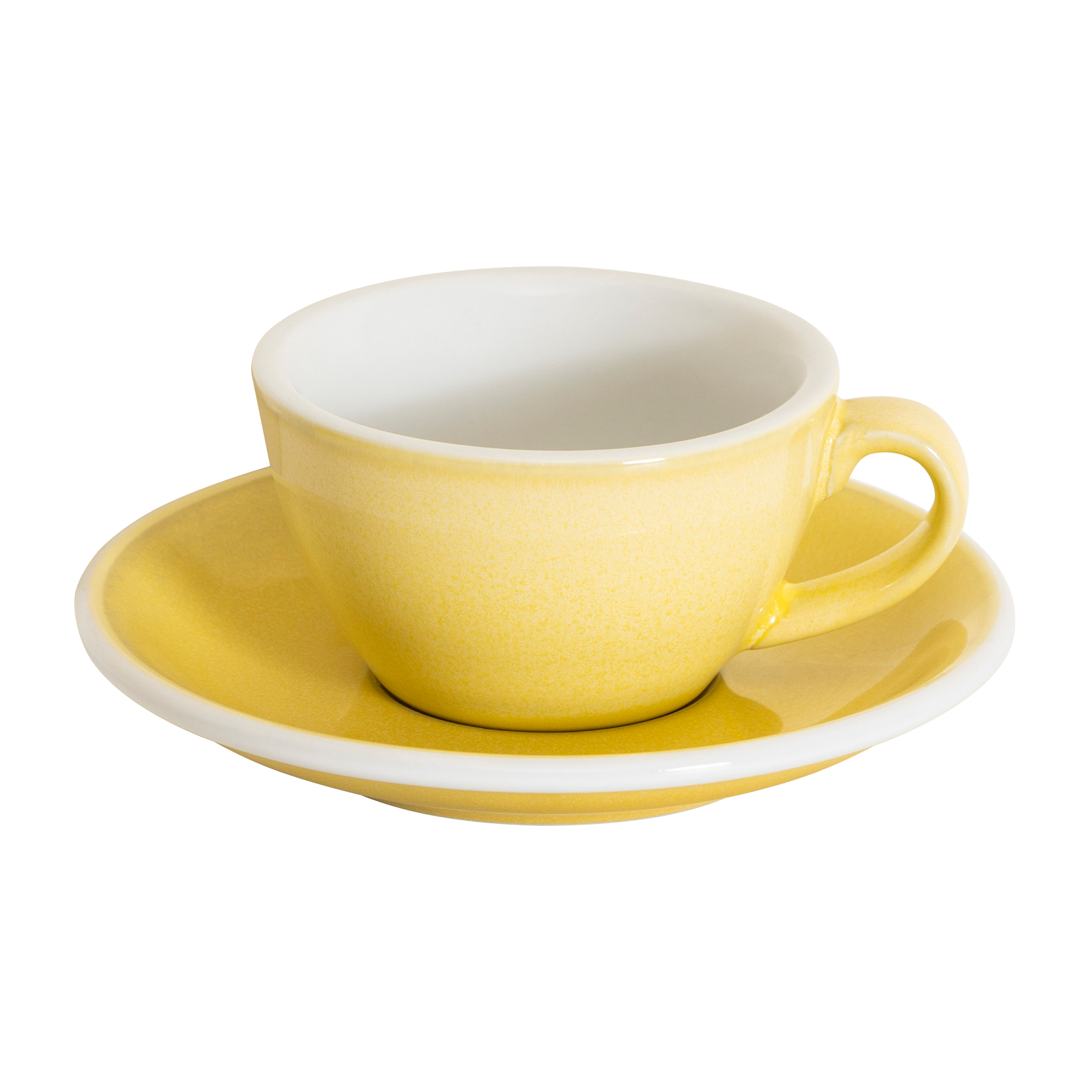 Set of 1 x 150ml Flat White Cup and Saucer