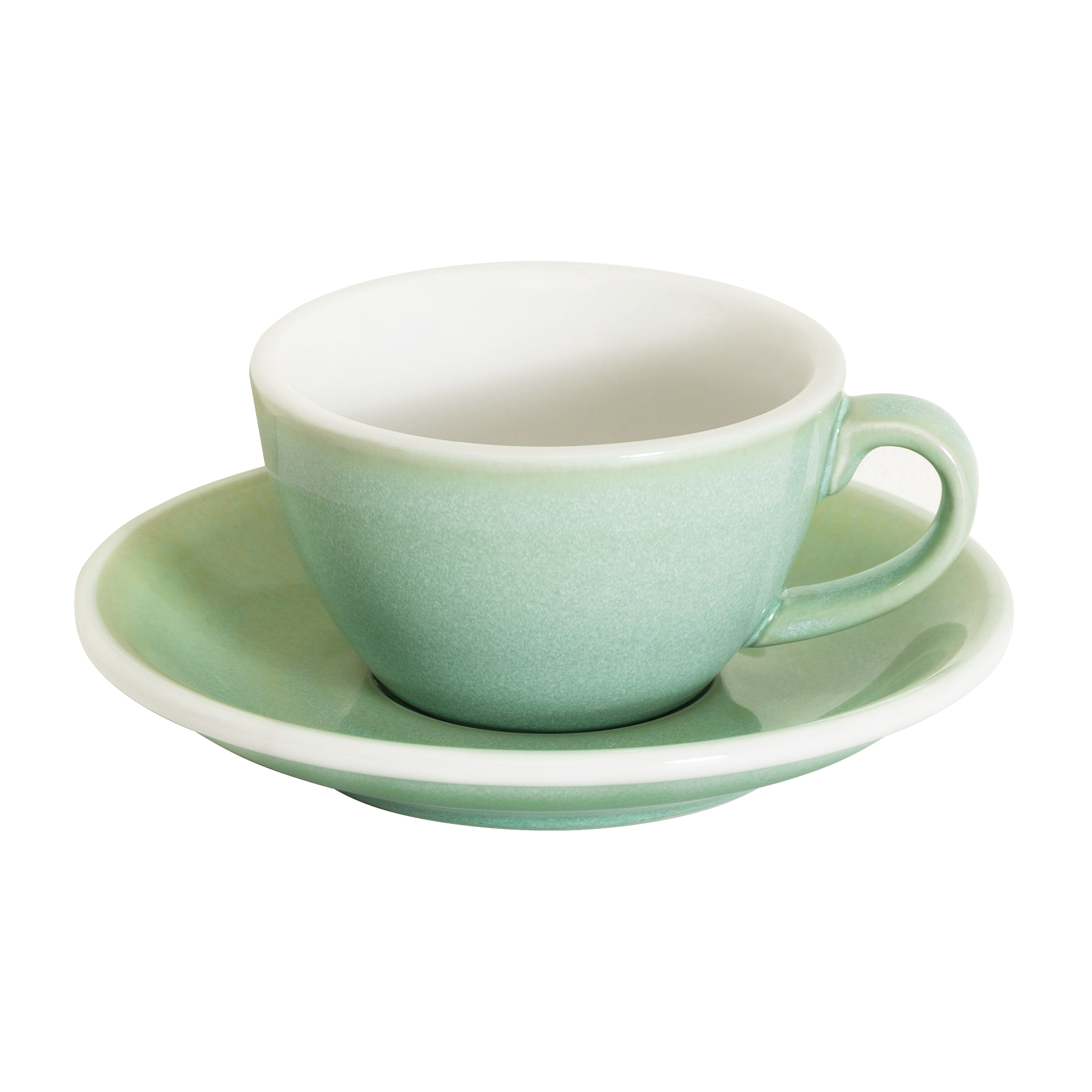 Set of 1 x 150ml Flat White Cup and Saucer