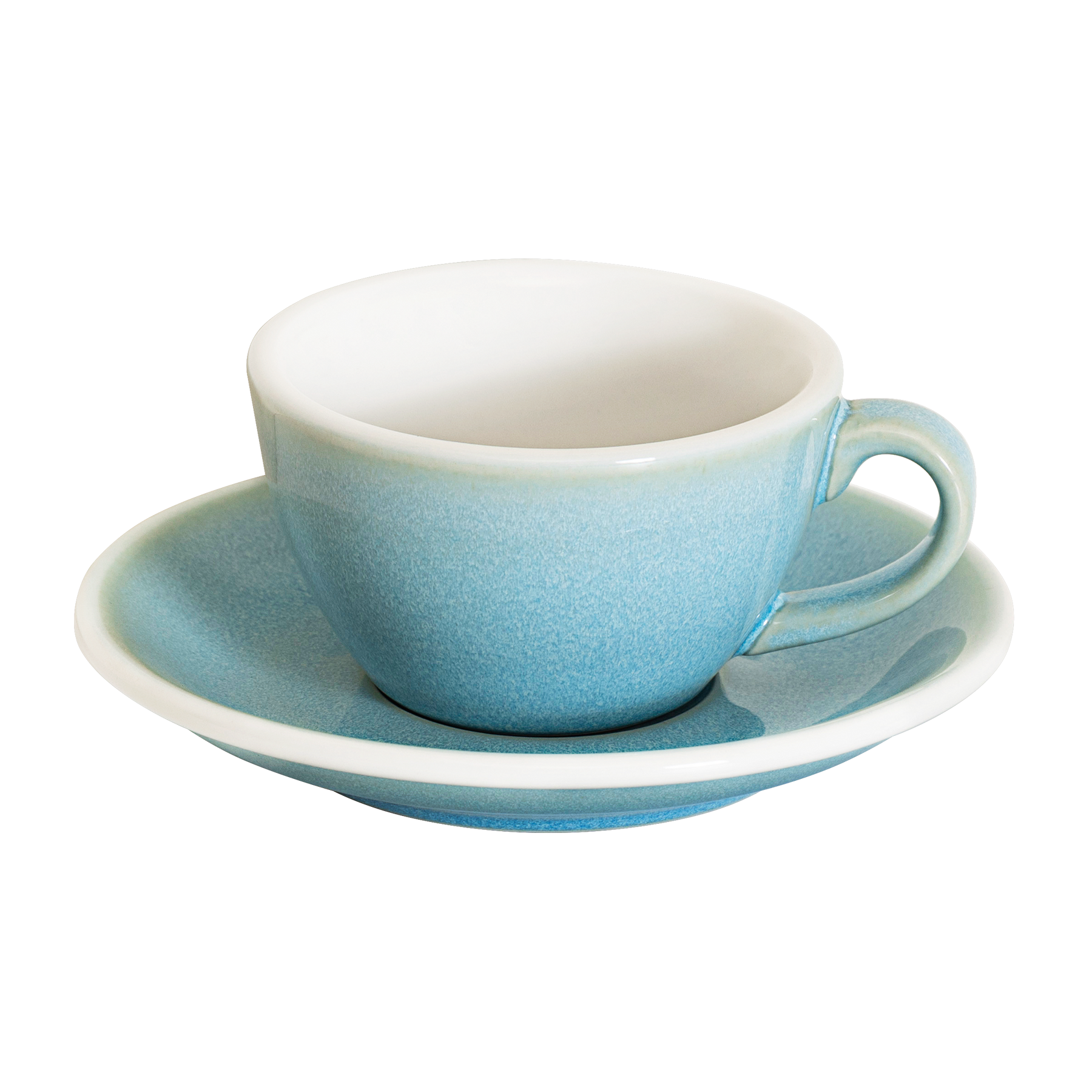 Set of 1 x 150ml Flat White Cup and Saucer