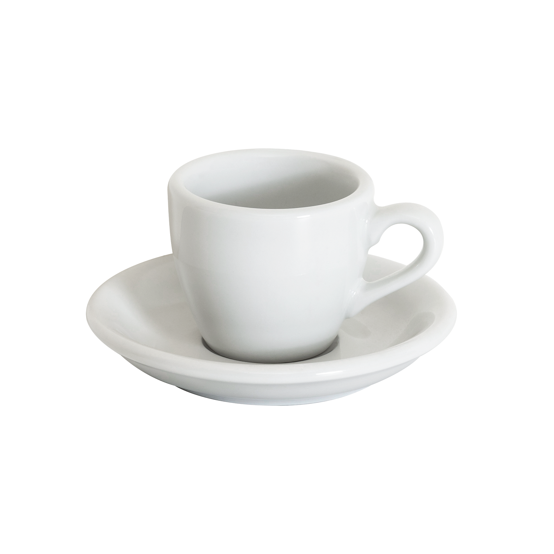 Set of 1 x 80ml Espresso Cup and Saucer