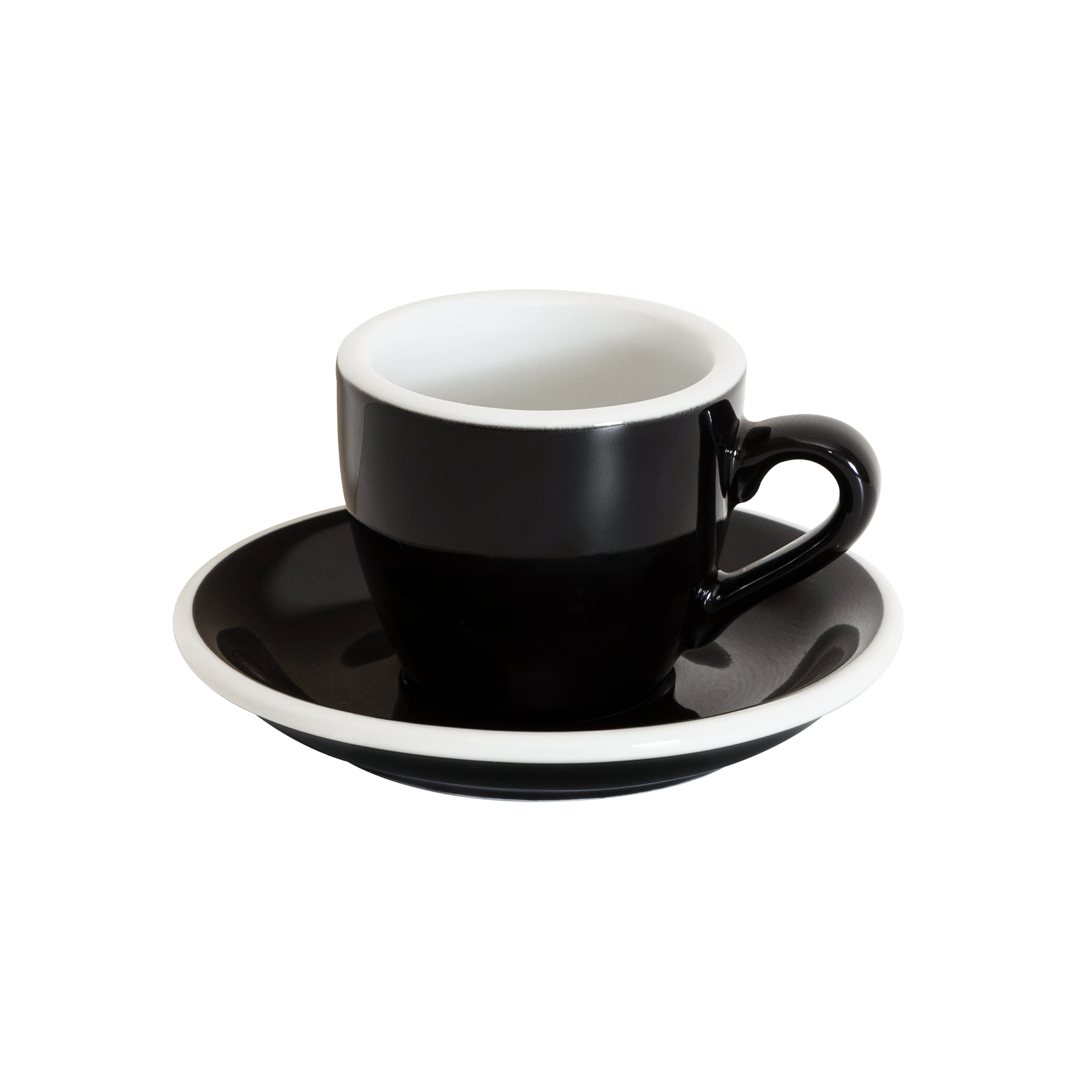 Set of 1 x 80ml Espresso Cup and Saucer