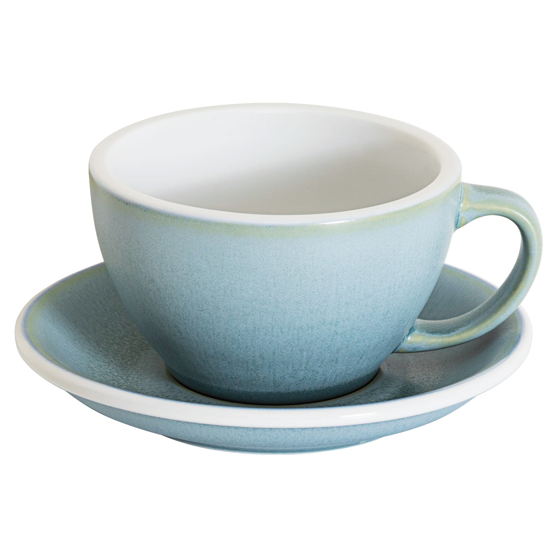 Set of 1 x 300ml Cafe Latte Cup and Saucer