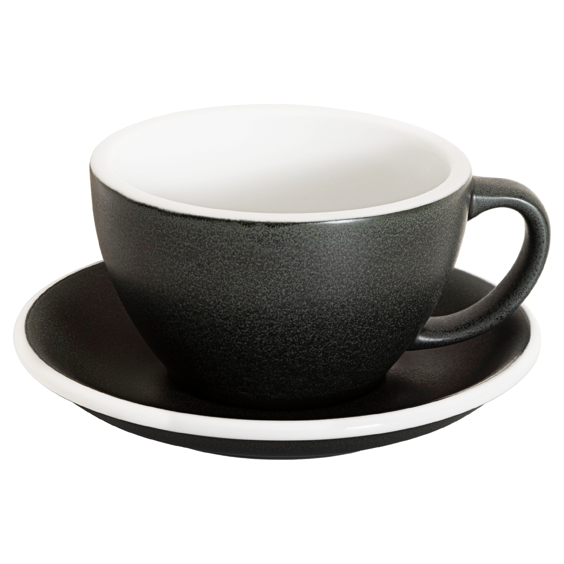 Set of 1 x 300ml Cafe Latte Cup and Saucer