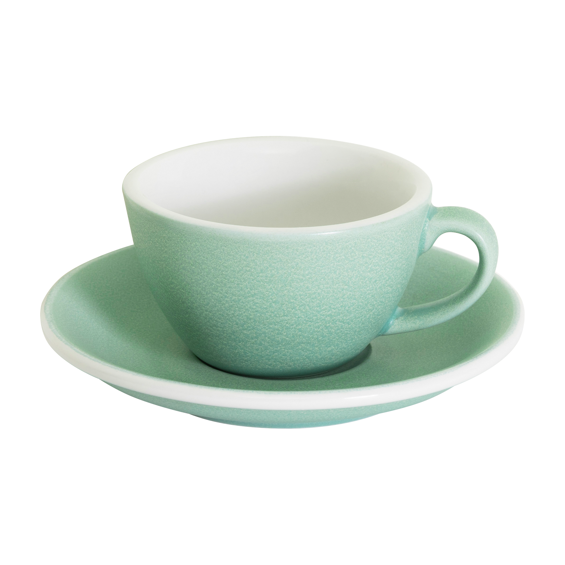 Set of 1 x 150ml Flat White Cup and Saucer