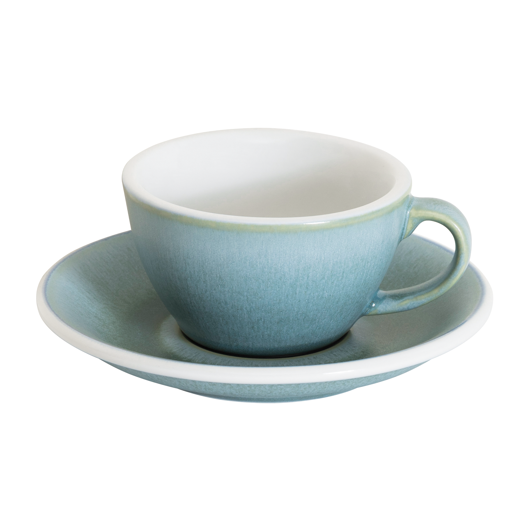 Set of 1 x 150ml Flat White Cup and Saucer