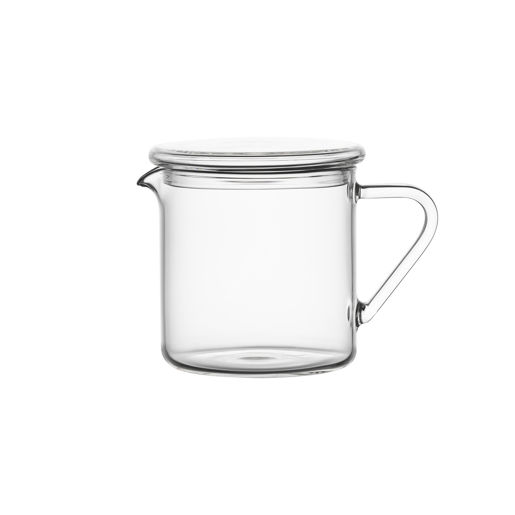 500ml Glass Jug  and 10cm Glass Lid (Match with Zigzag / Straight Jug)