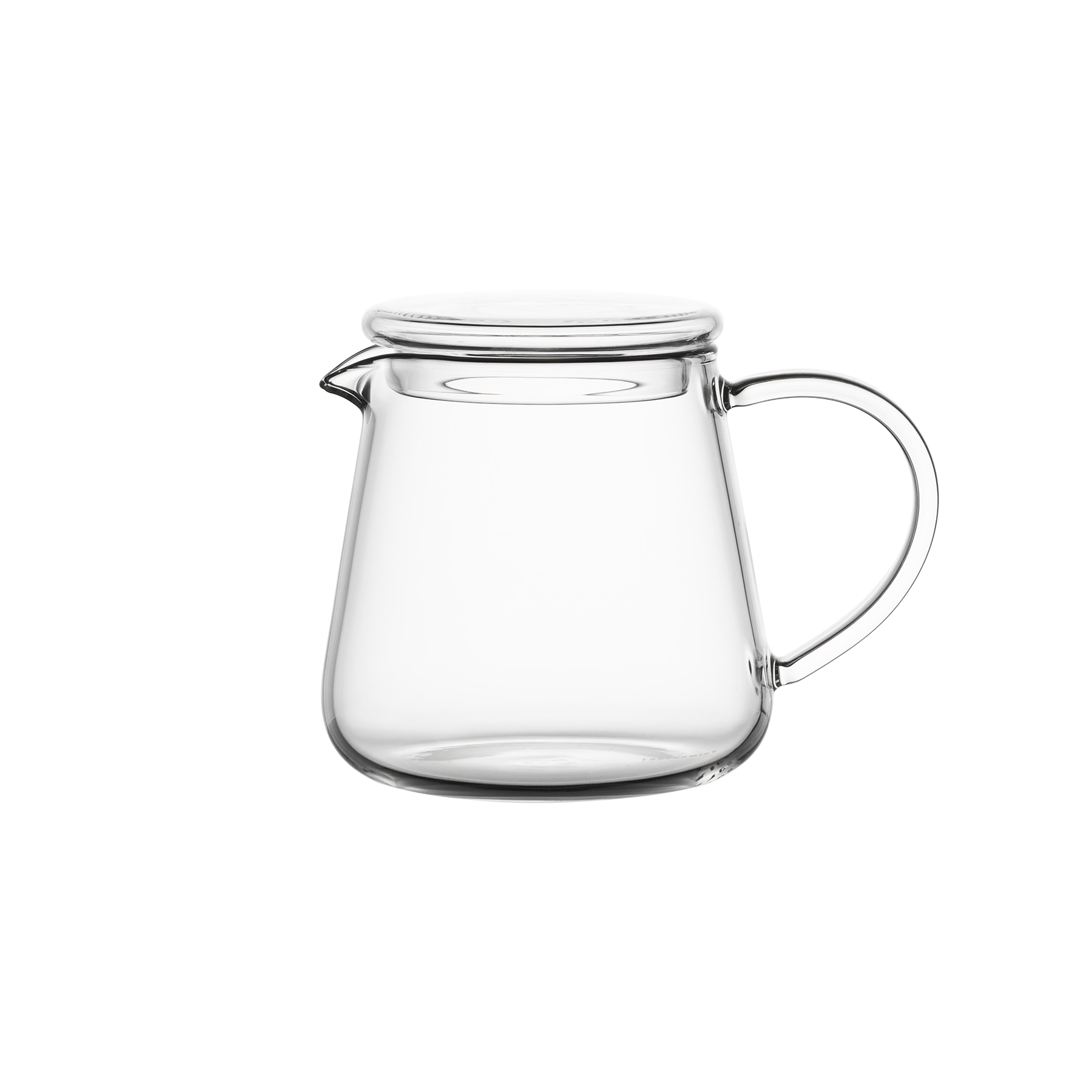 500ml Belly Glass Jug  and 8cm Glass Lid (Match with Tall / Belly / Optic Jug)