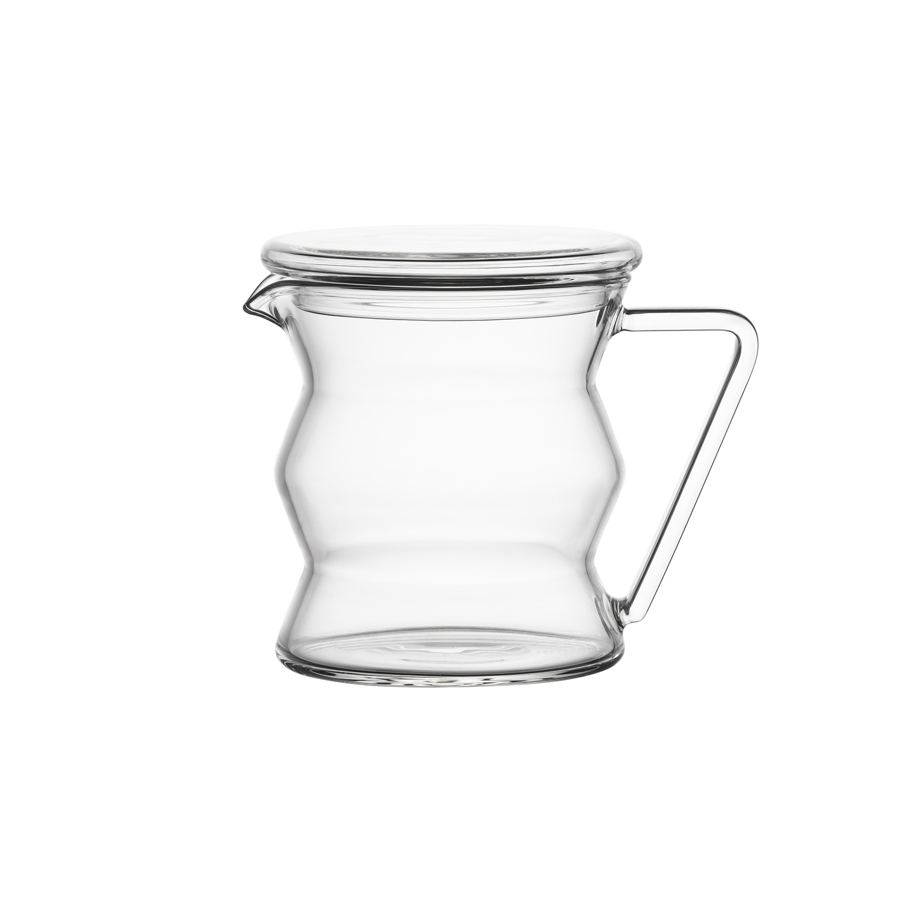 500ml Zigzag Glass Jug  and 10cm Glass Lid (Match with Zigzag / Straight Jug)