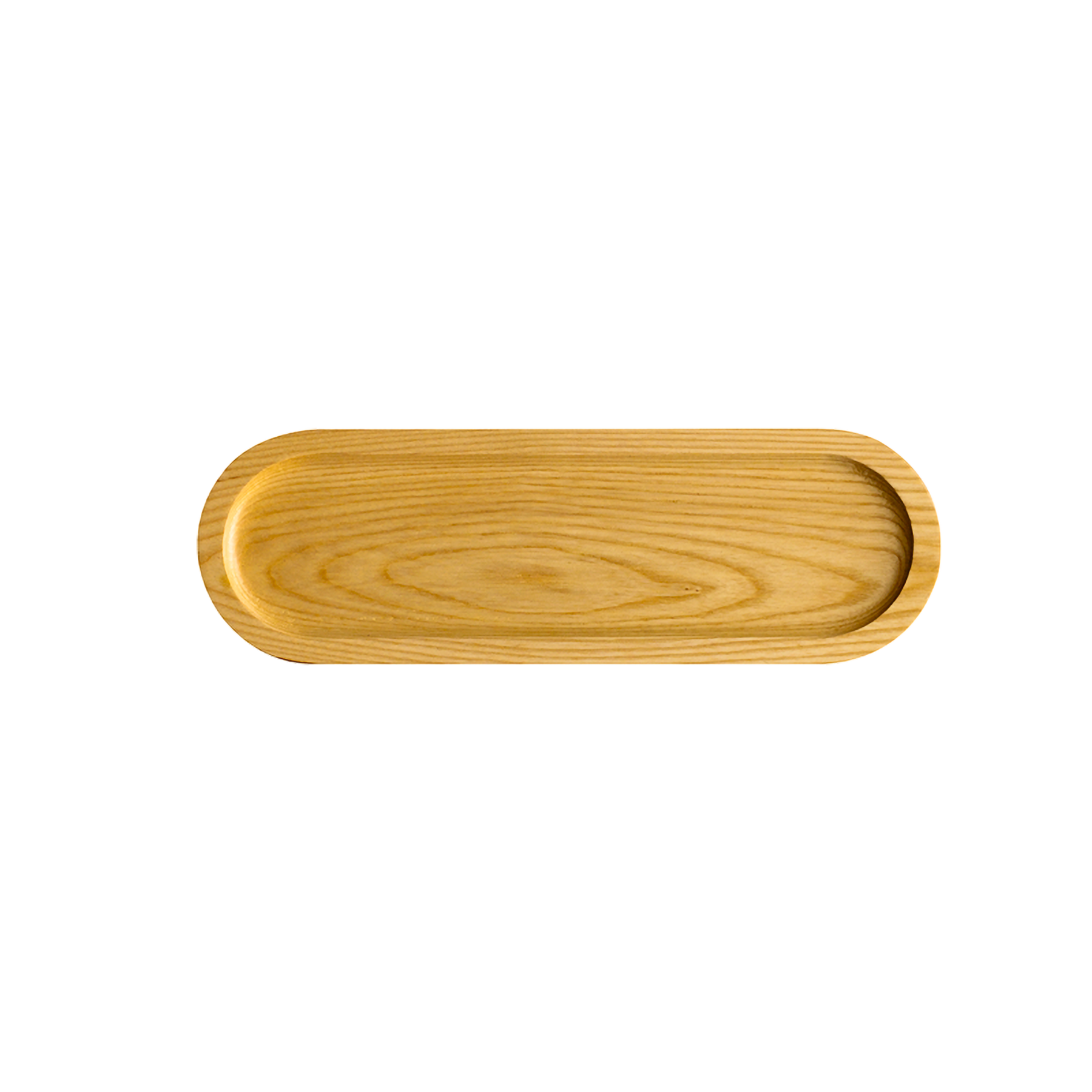 31cm Solid Ash Wood Platter (S)