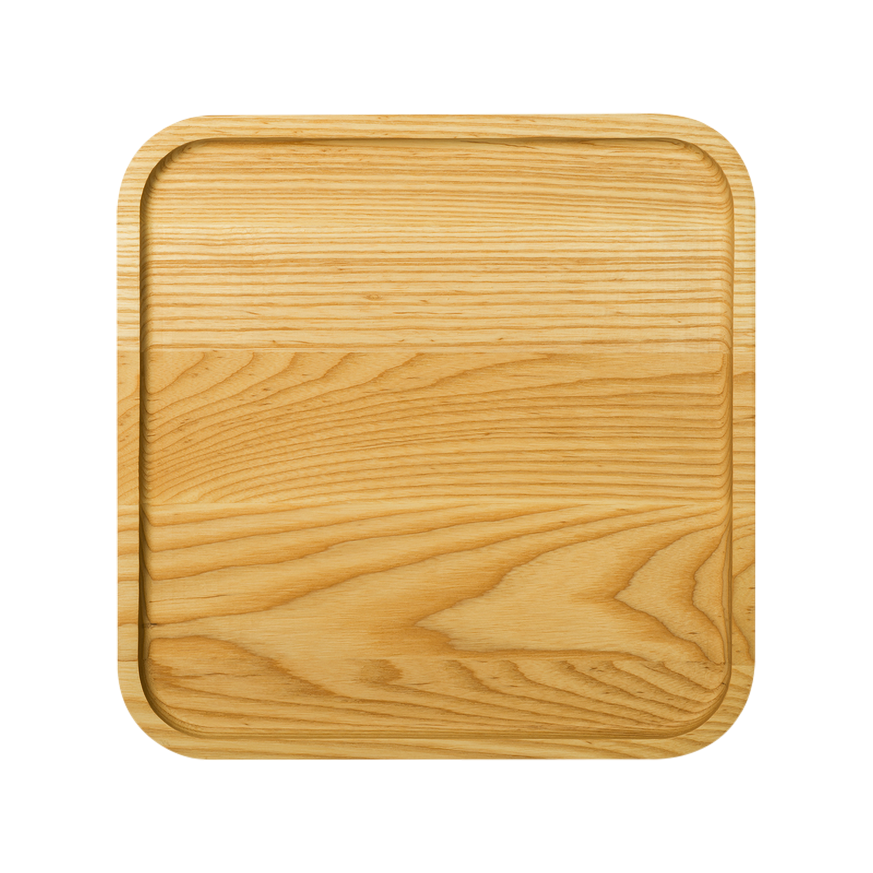 33.5cm Square Wood Platter