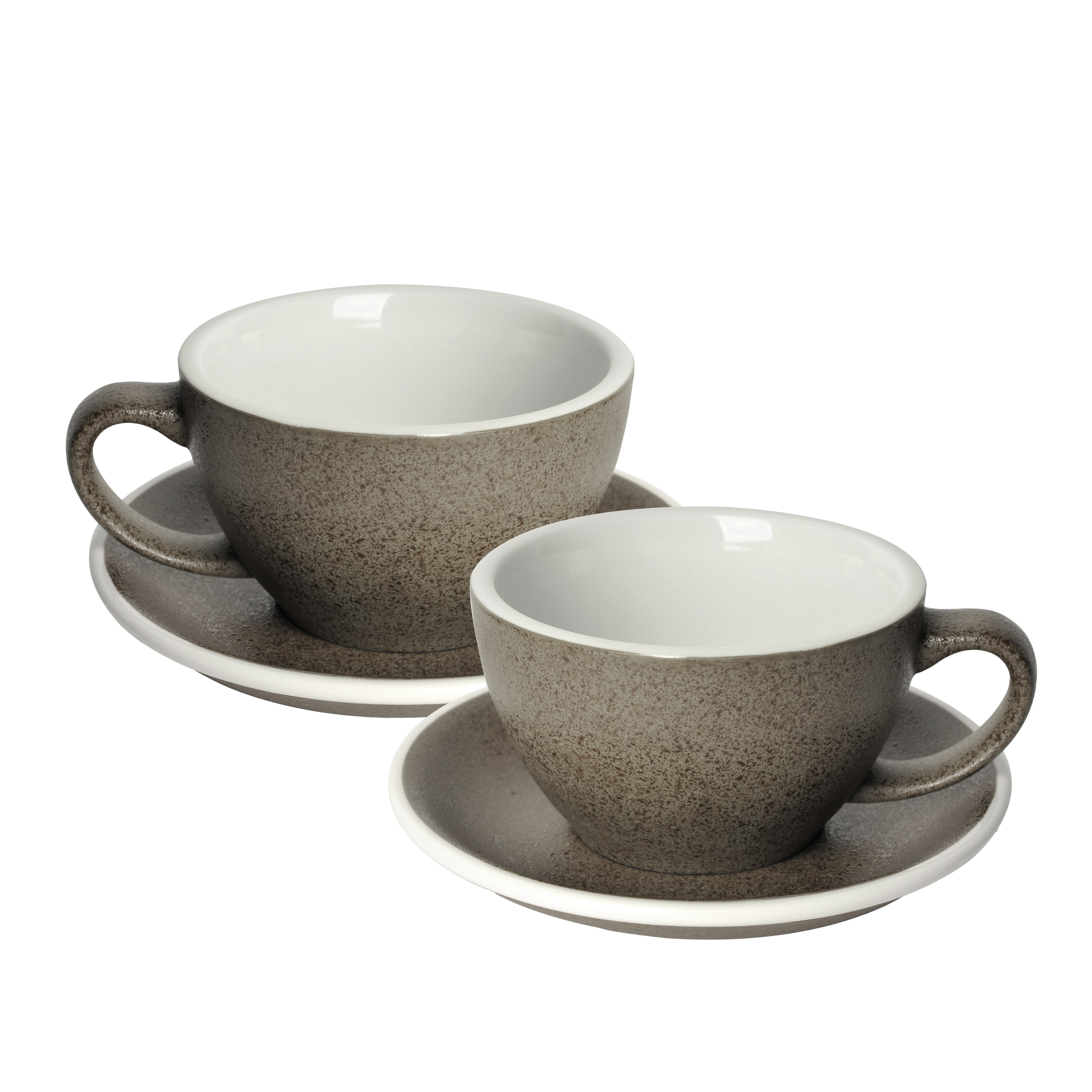 Set of 2 300ml Cafe Latte Cup & Saucer