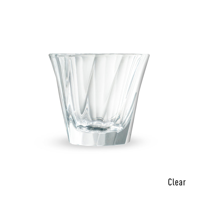 Loveramics Urban Glass Twisted Cortado Glass 120ml (Clear) — Best