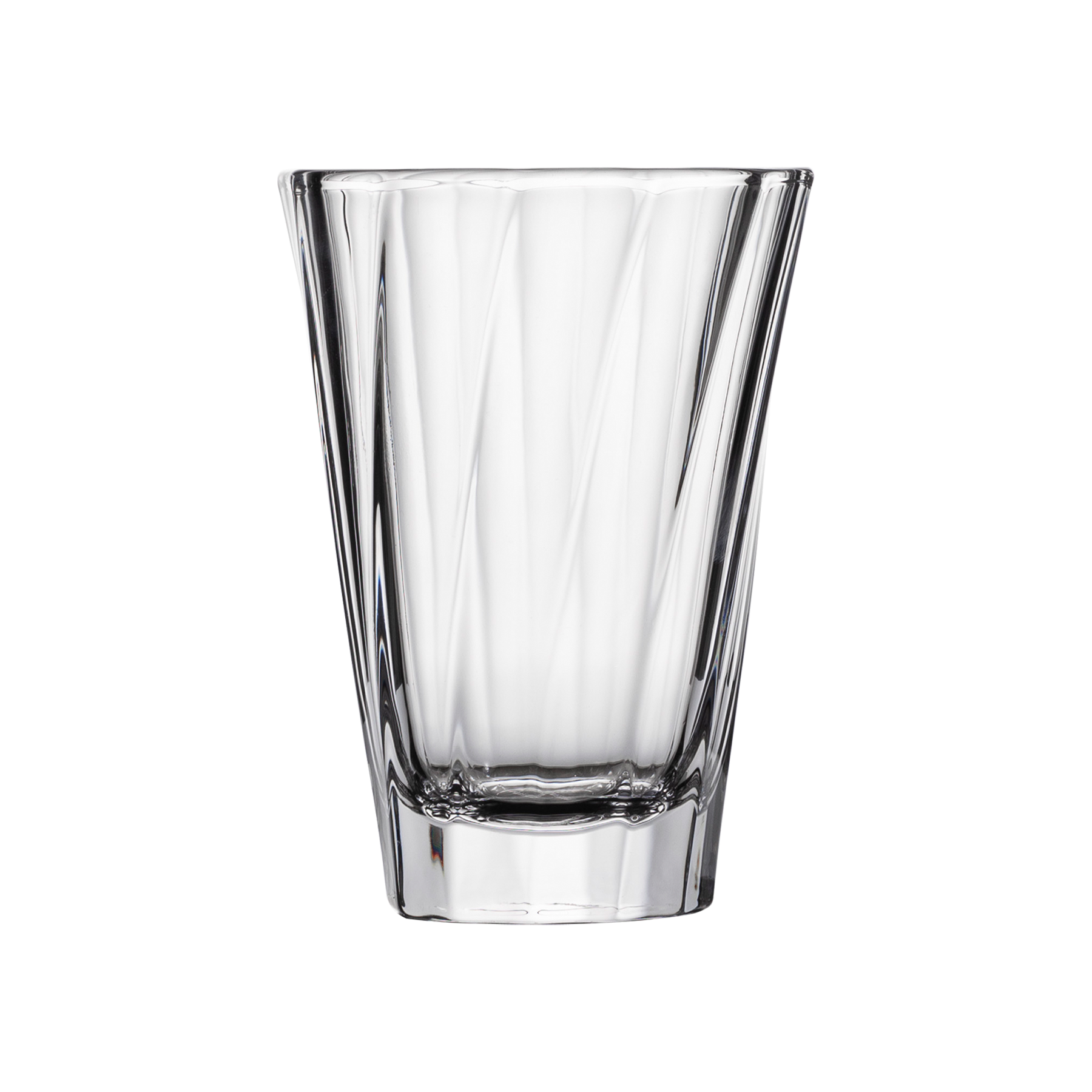 360ml Twisted Latte Glass