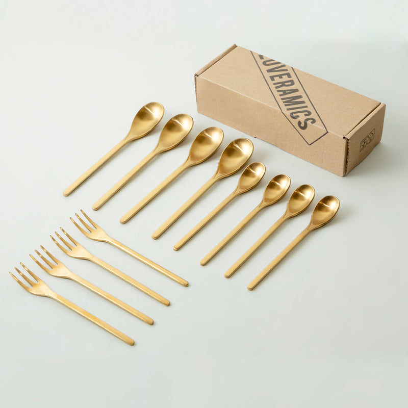 Apartment - 12pc Cutlery Set - Dessert (4 colour options)