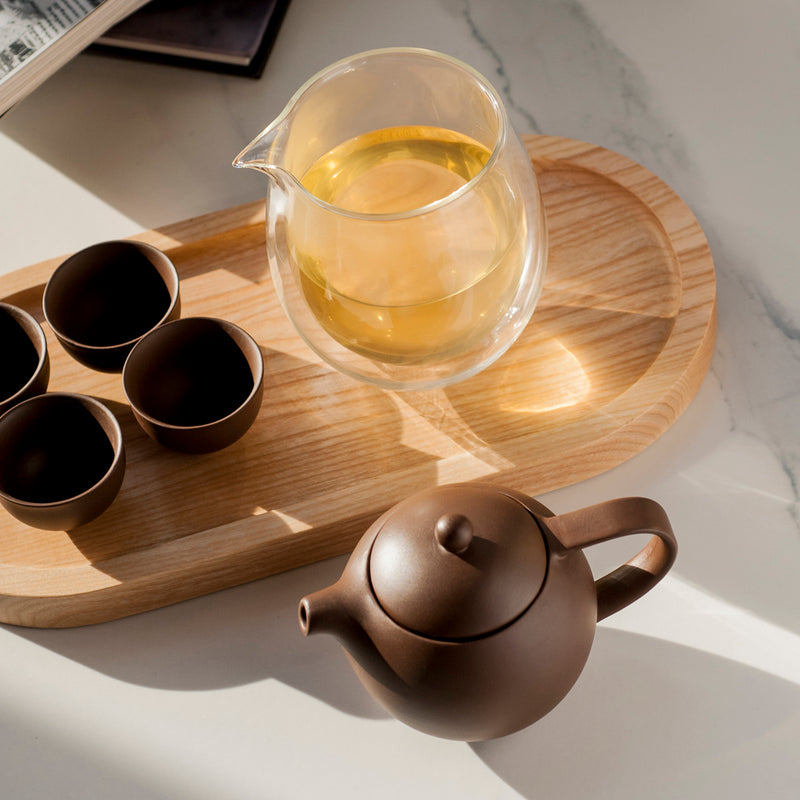 Double Wall Glass Tea Bowl – Living Tea