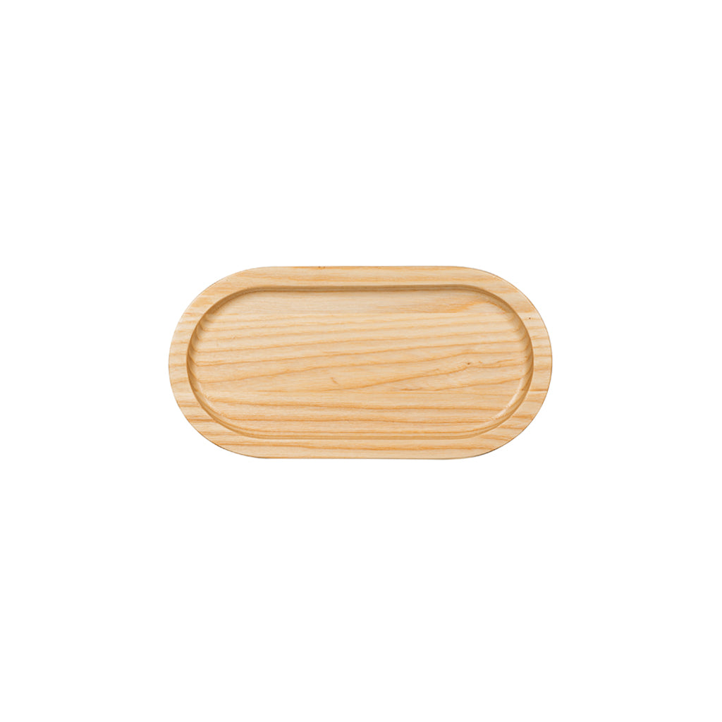 Er-go! System 22cm Oval Wood Platter (S) (Natural)