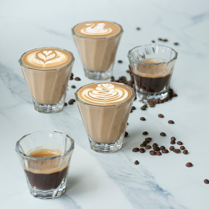 Loveramics Cortado & Cappuccino Twisted Glass Collection — Best Coffee